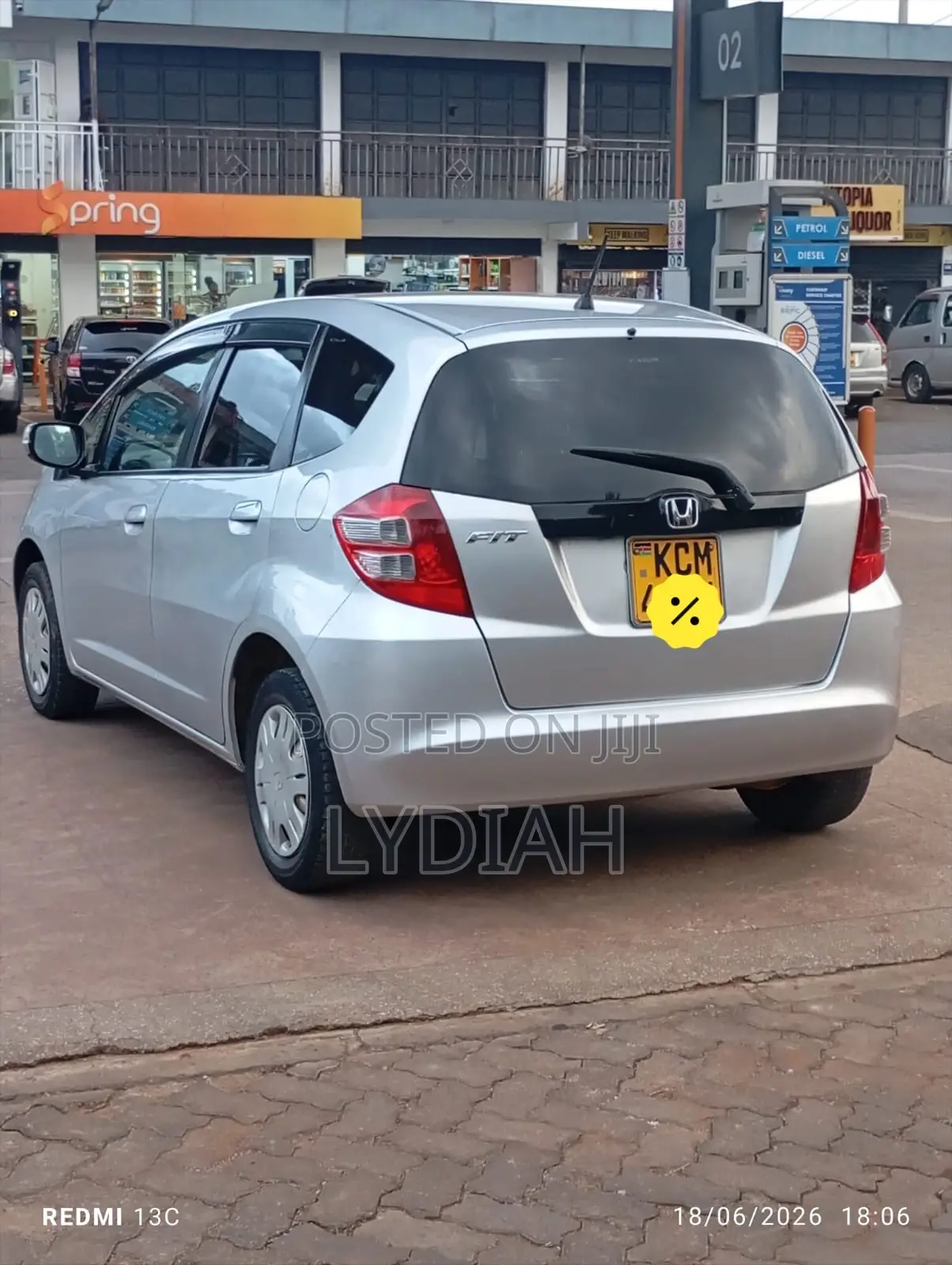 Honda Fit 2010 Silver