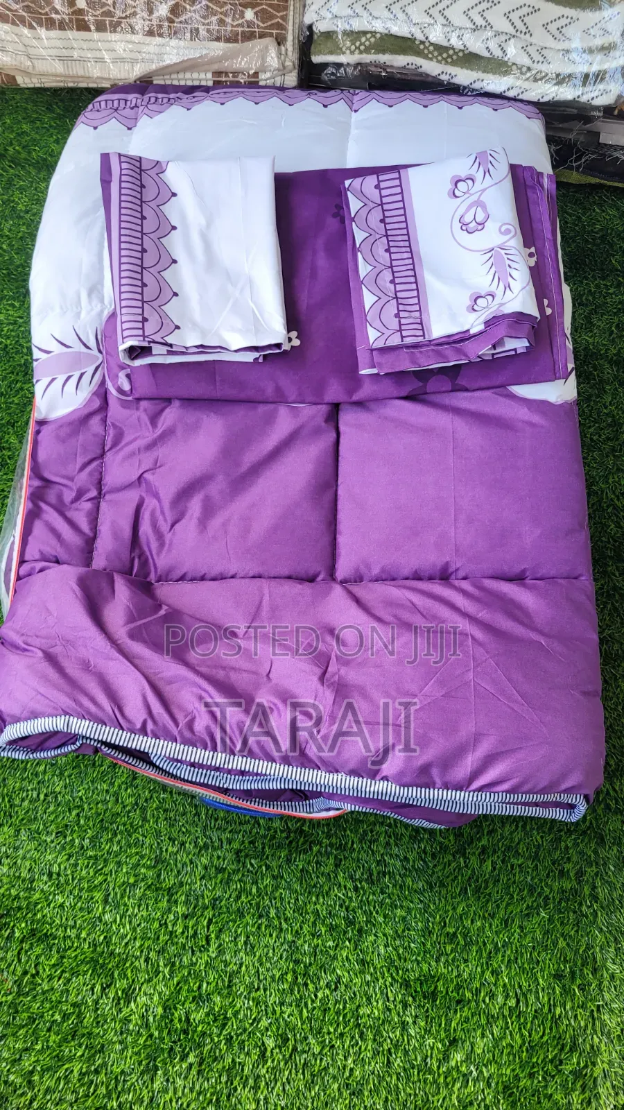 Premium 4-Piece Binded Duvet Set - Luxury Quilted Bedding