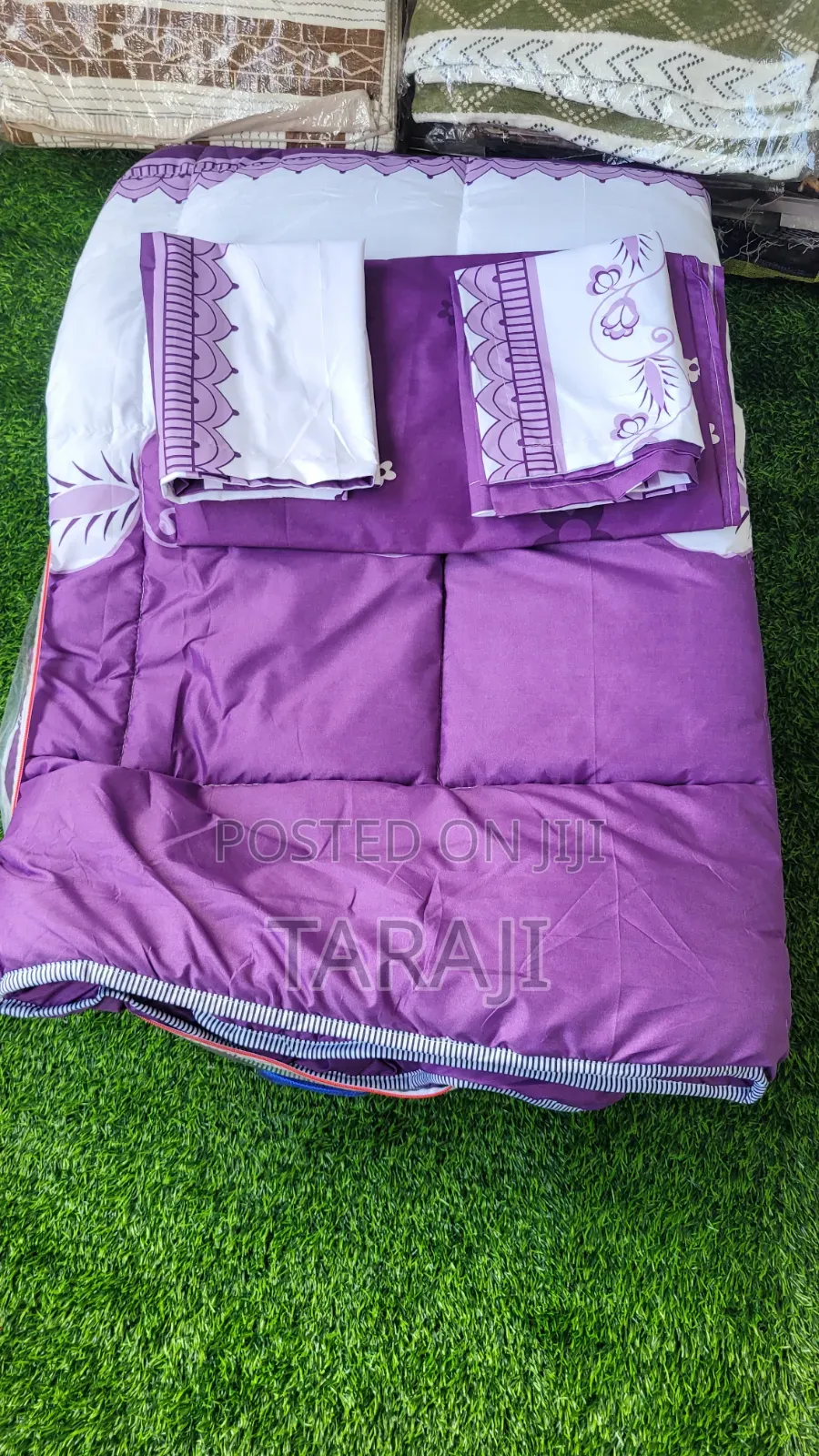 Premium 4-Piece Binded Duvet Set - Luxury Quilted Bedding