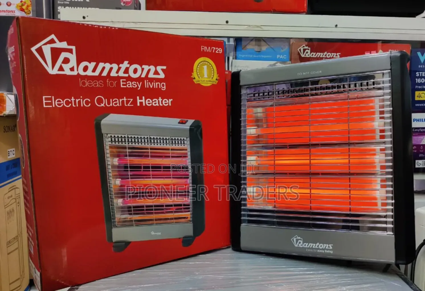 Ramtons Quartz Room Heater Rm729