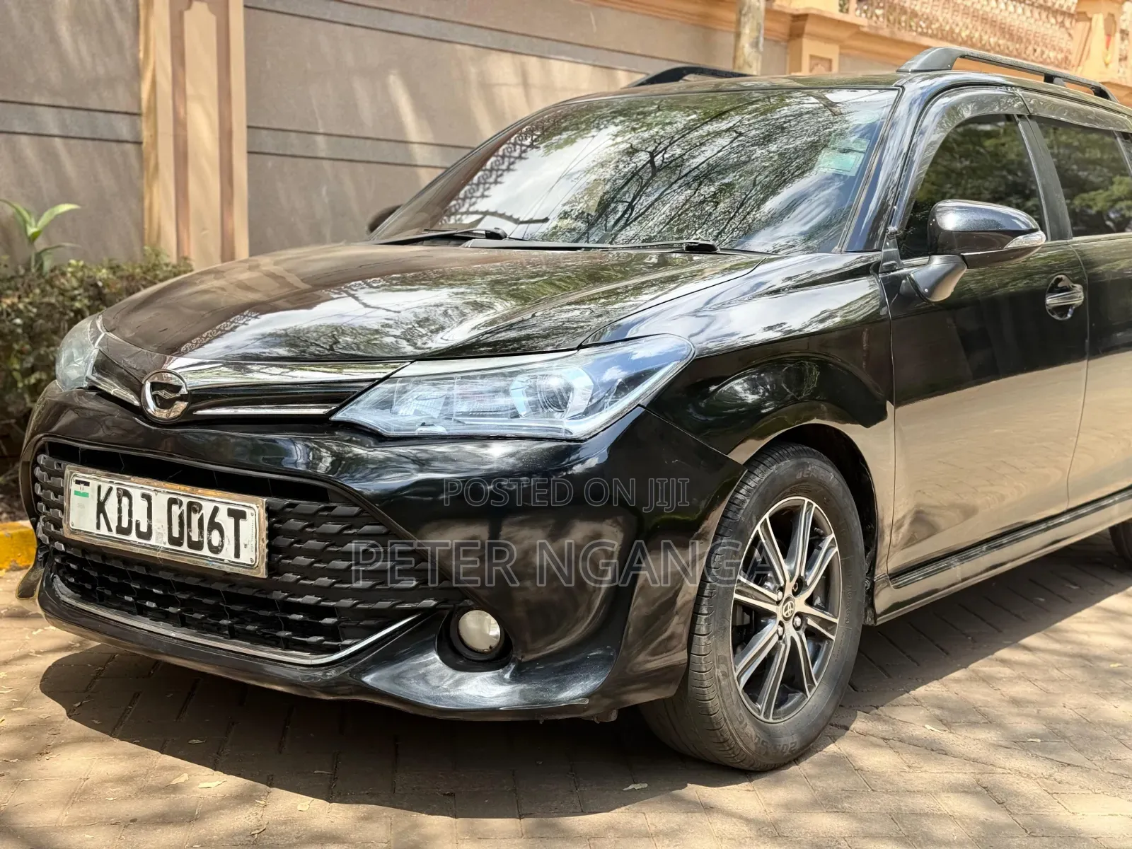 Toyota Corolla Fielder 2015 Black