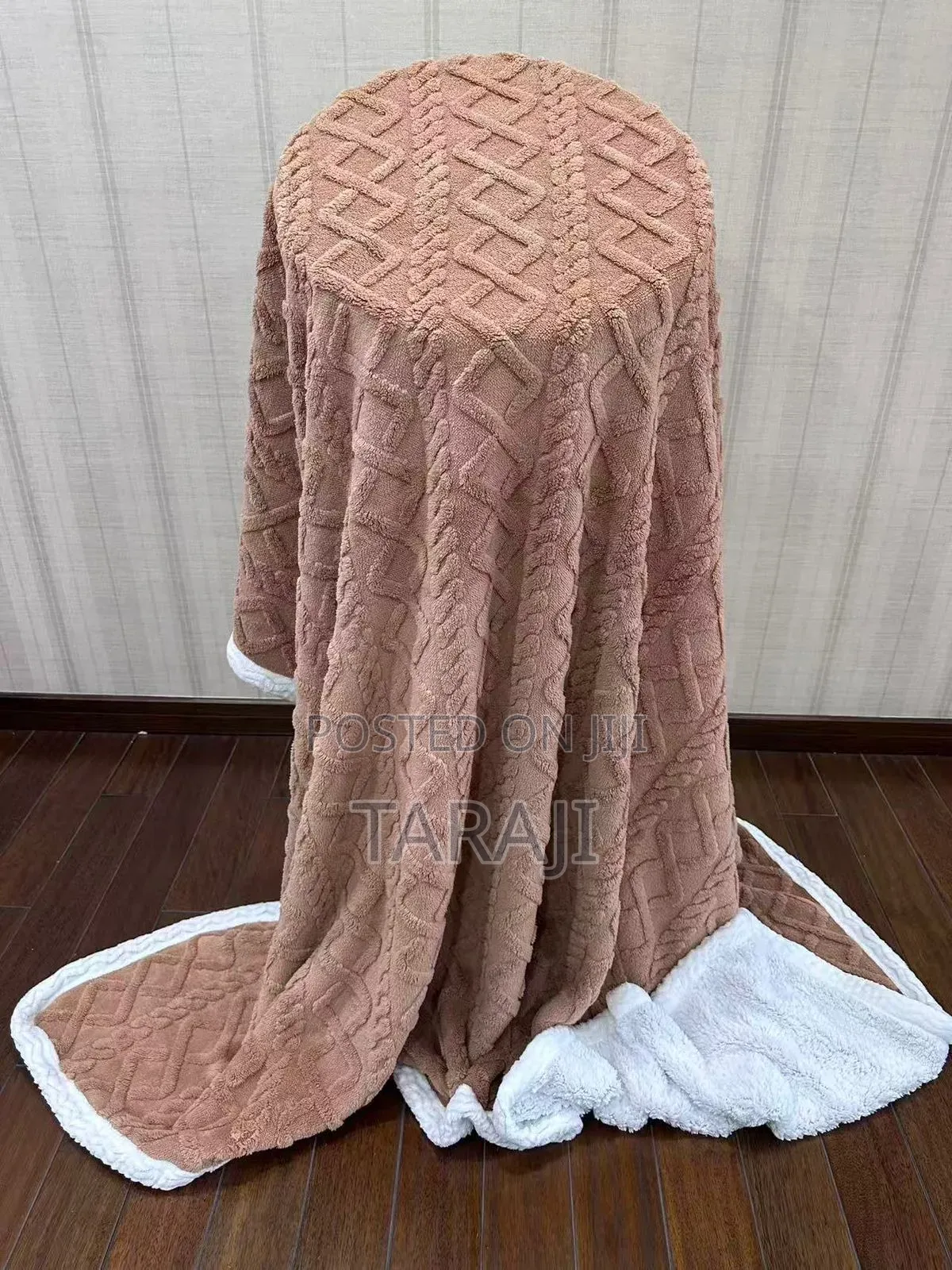 Luxury Sherpa Throw Blanket - Ultra Soft Cozy Fleece Blanket