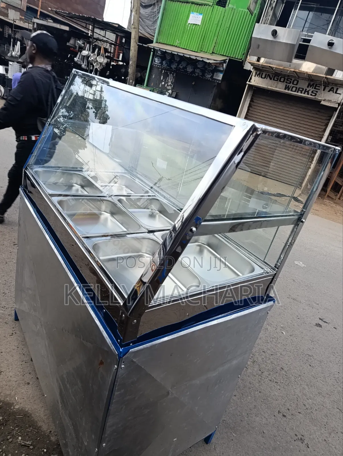 Electric Fast Food Warmers Display