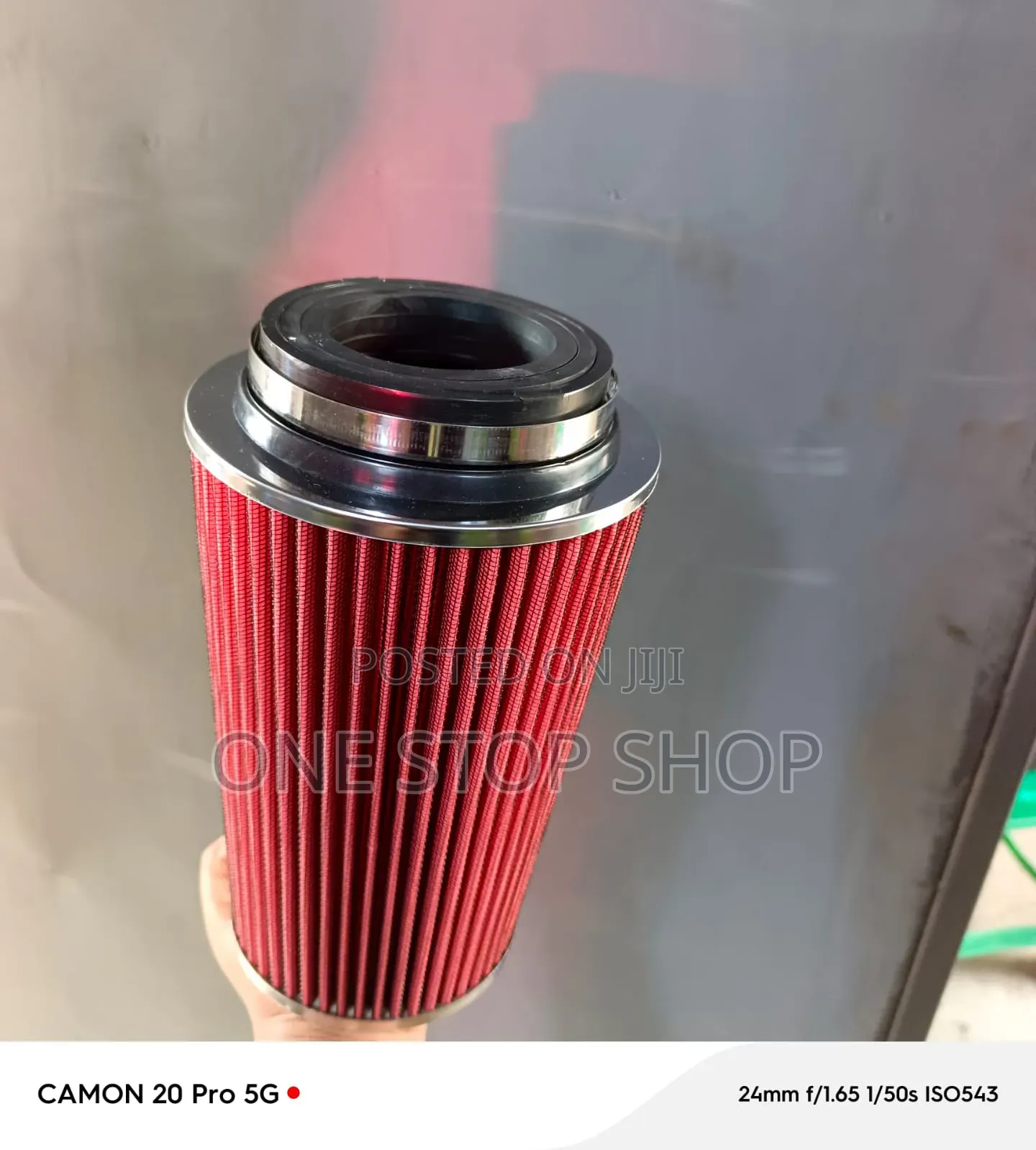 3/3.5/4inch High Flow Air Filter Washable Reusable Pleated Element