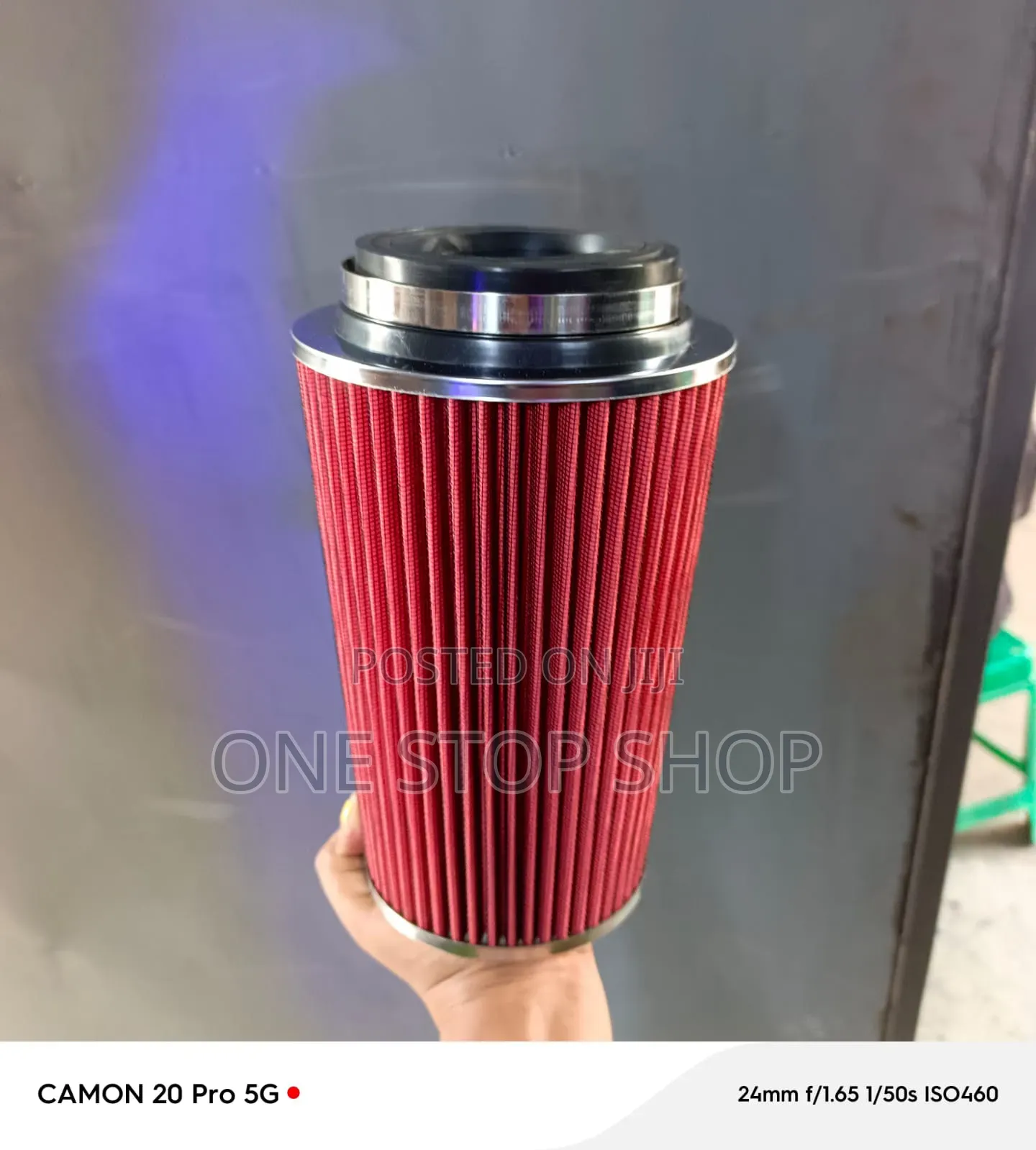 Cone Air Filter Improves Engine Airflow Fits Inlets With 3_4 Inches