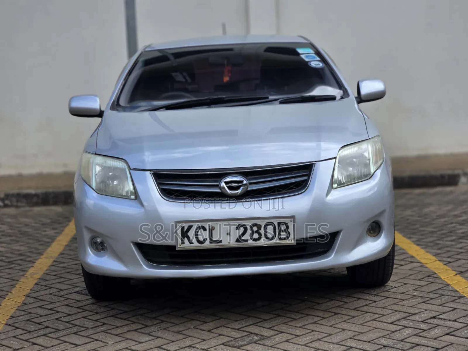 Toyota Corolla Fielder 2009 Silver