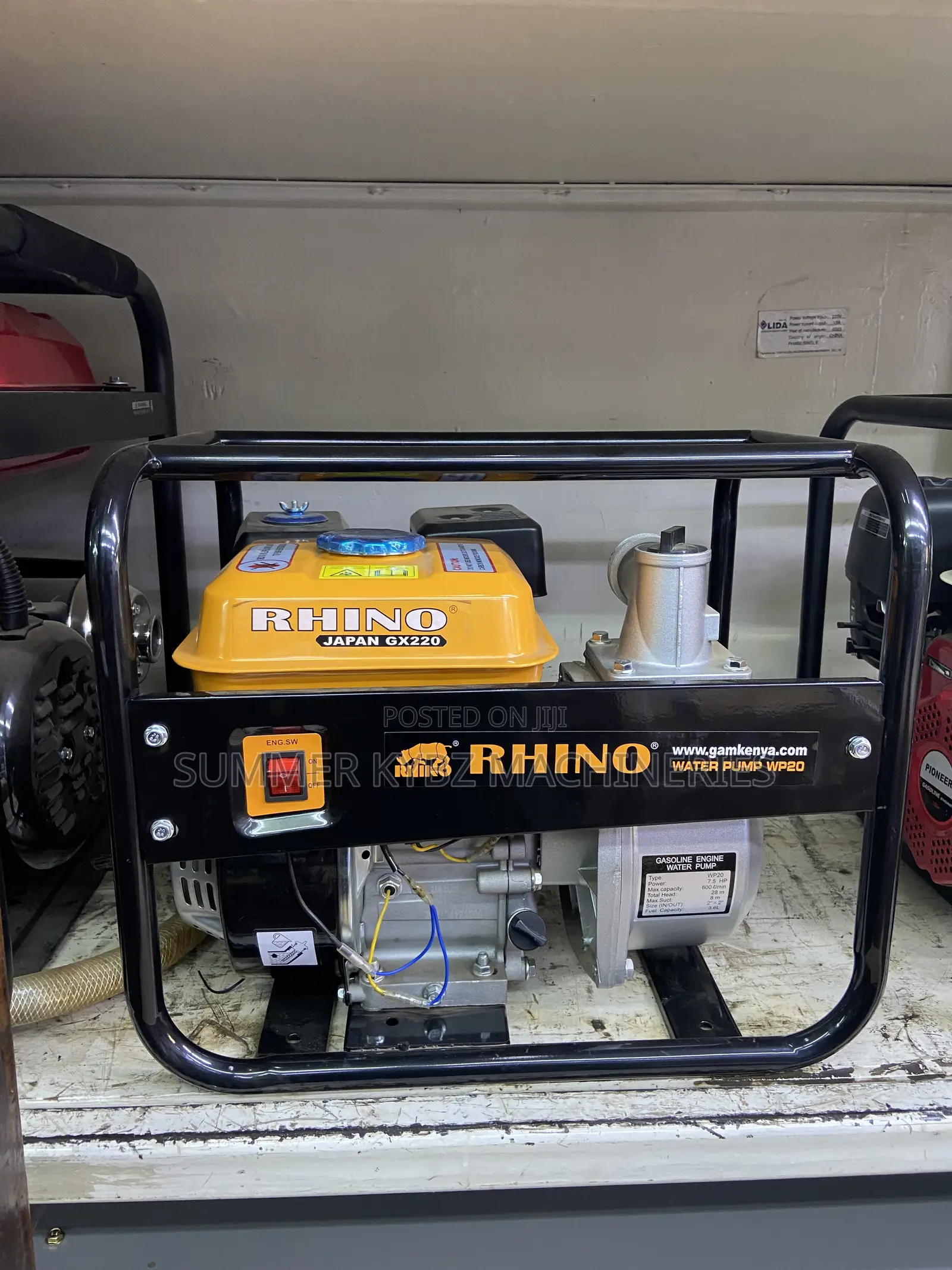 Rhino Wp20 High Pressure Water Pump