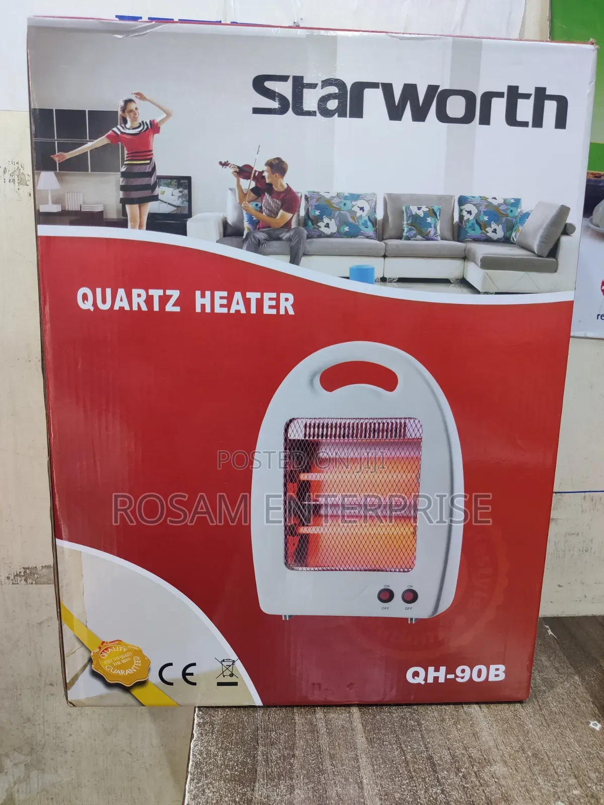 Starworth Quartz Heater*
*Model: Qh90b