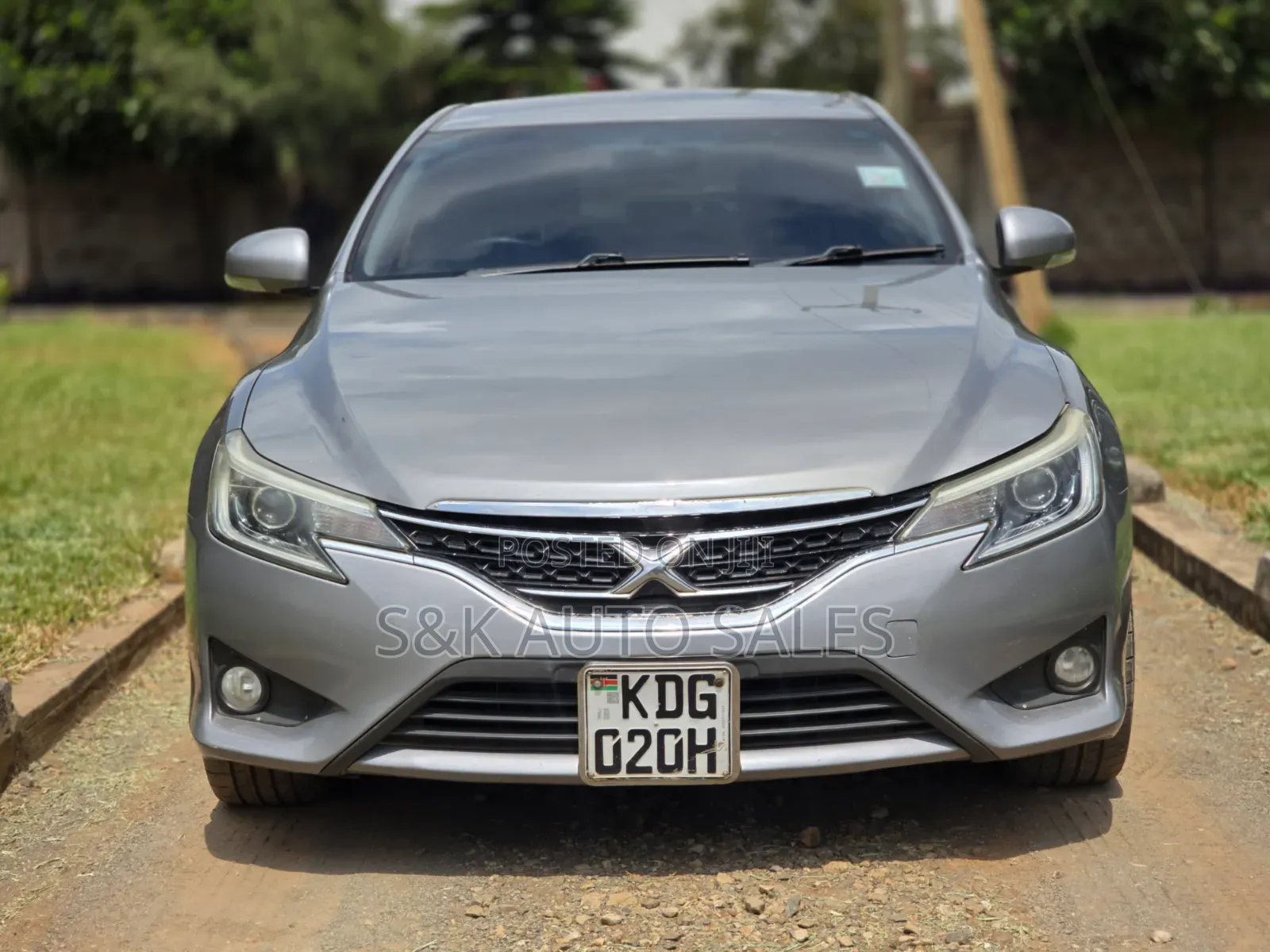 Toyota Mark X 2014 Silver