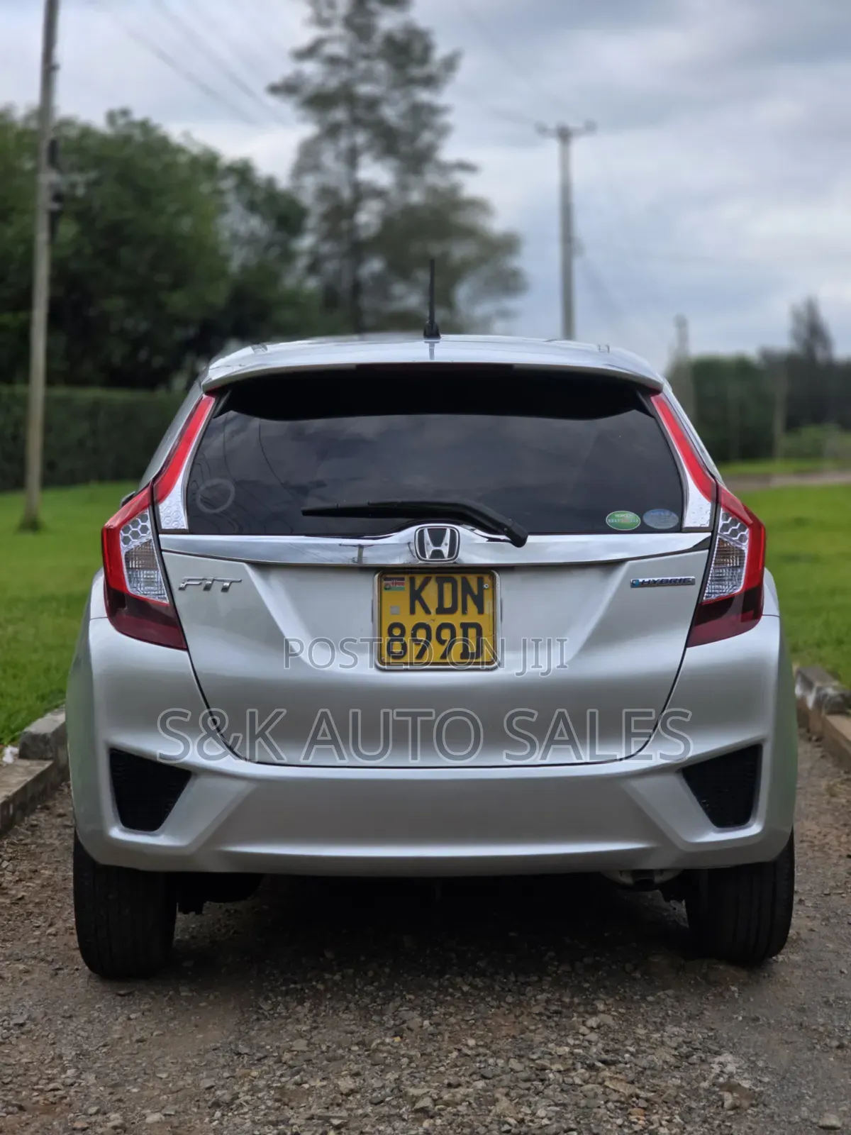 Honda Fit 2015 Silver