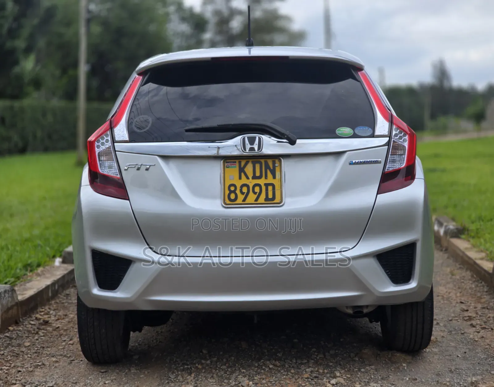 Honda Fit 2015 Silver