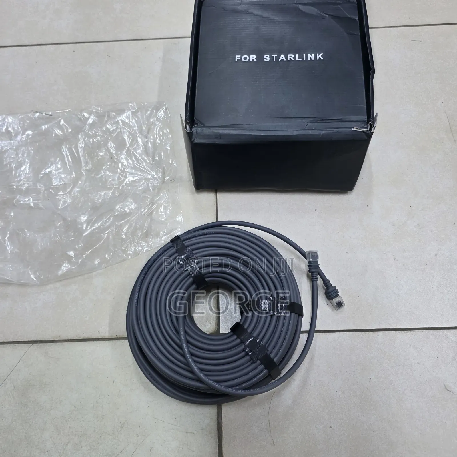 Starlink V4 Standard Kit 45 Meter Replacement Cable – Weatherproof