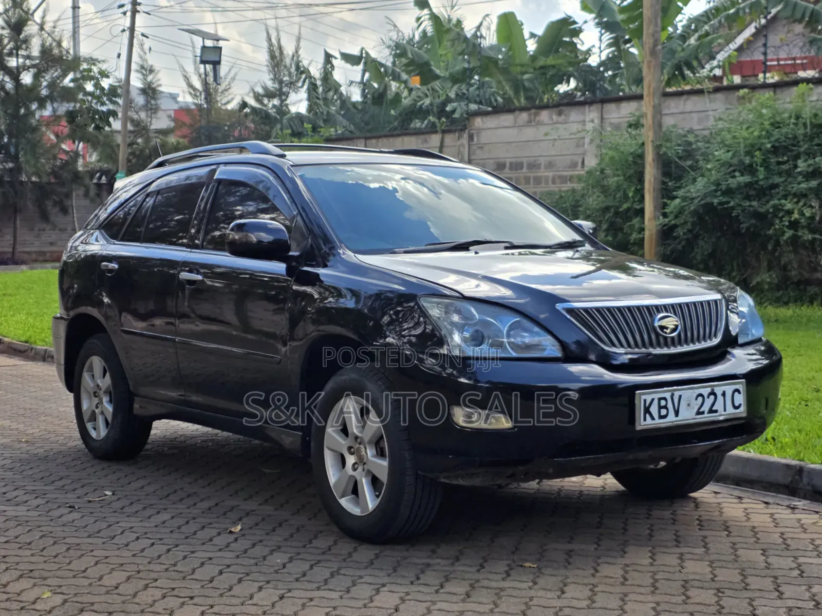 Toyota Harrier 2007 Black