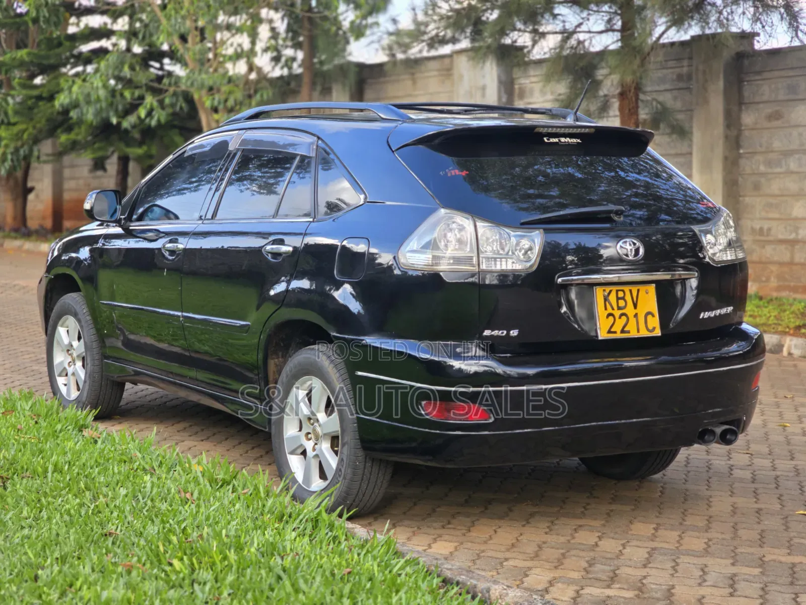 Toyota Harrier 2007 Black