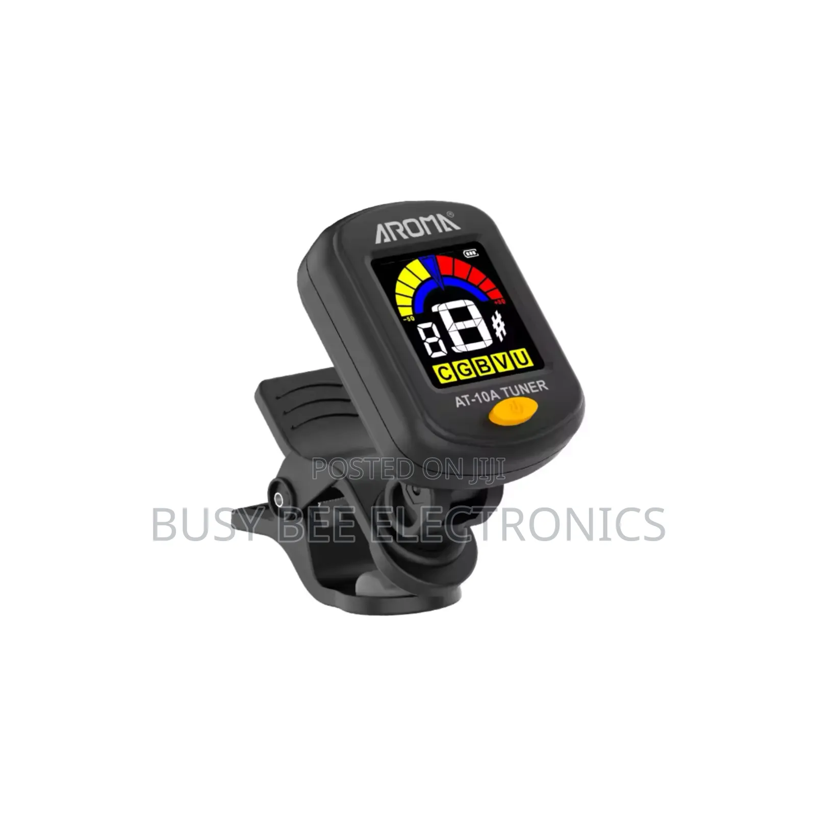 Aroma At-10a Rechargeable Clip-on Guitar Tuner
