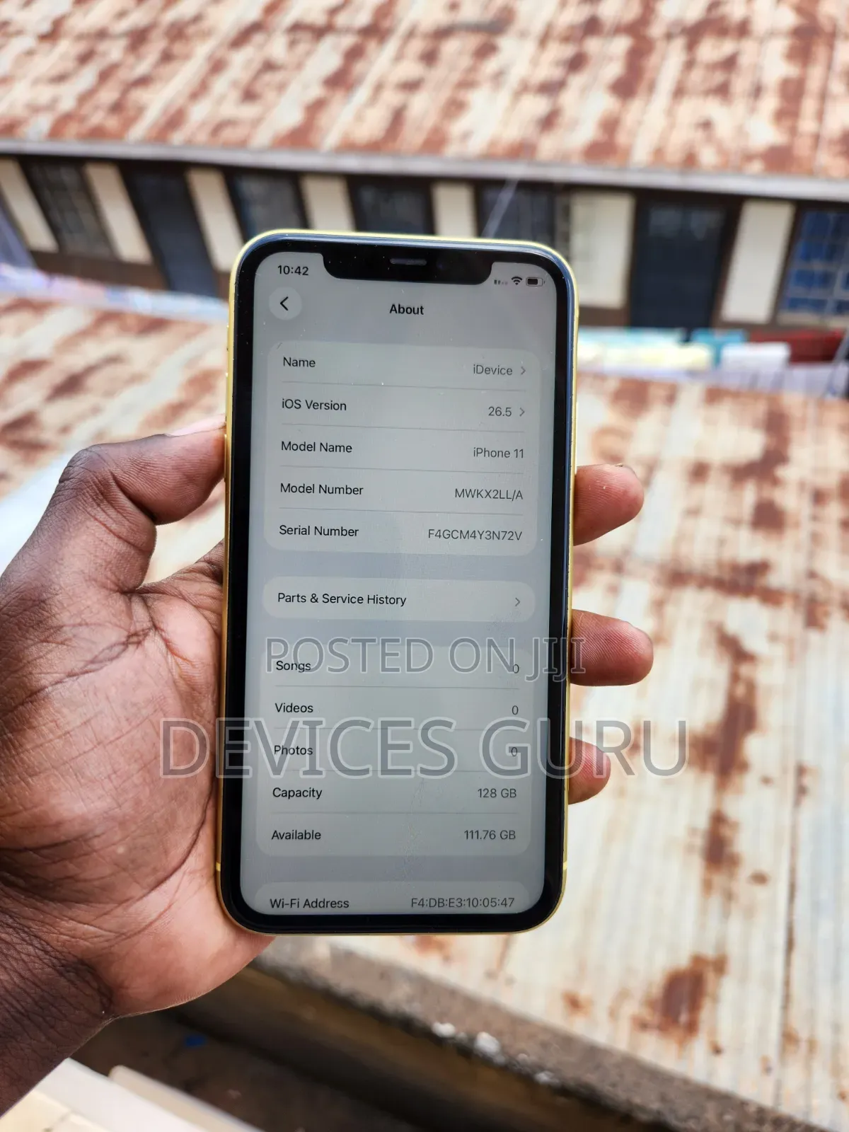 Apple iPhone 11 128 GB Gold