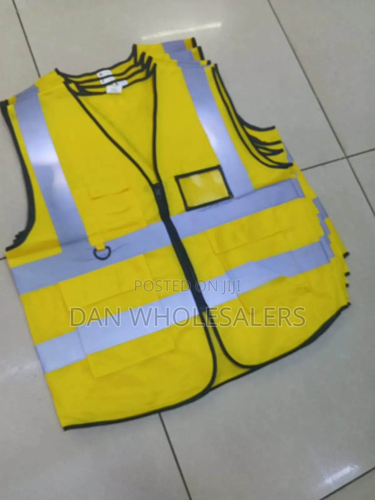Reflective Safety Vest Yellow Xl Durable Vest