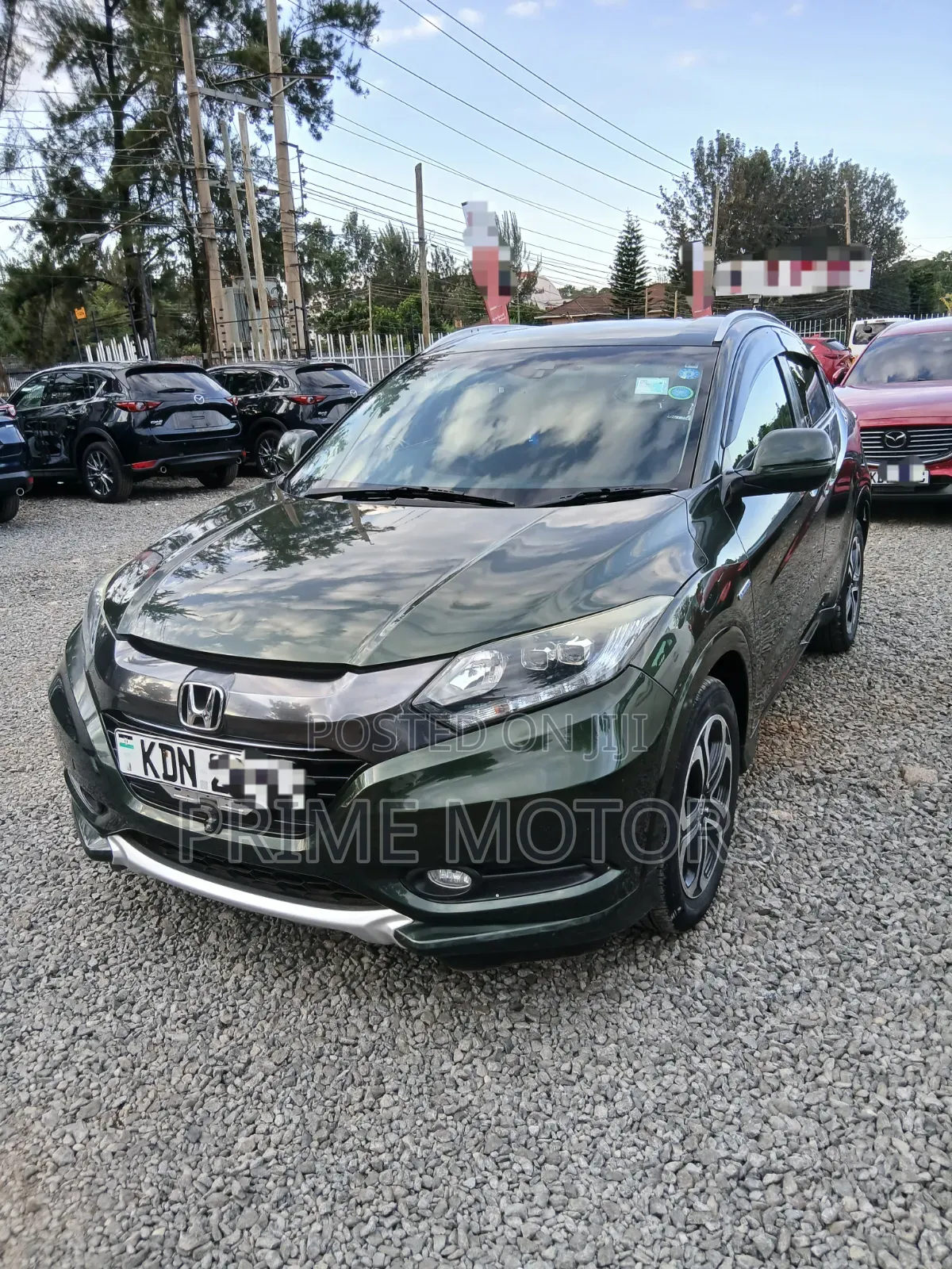 Honda Vezel 1.5 Hybrid 2WD 2017 Green