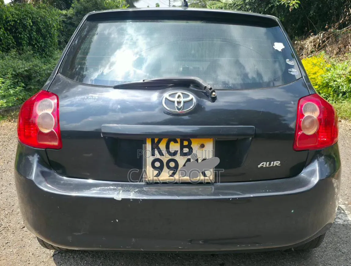 Toyota Auris 2008 Black