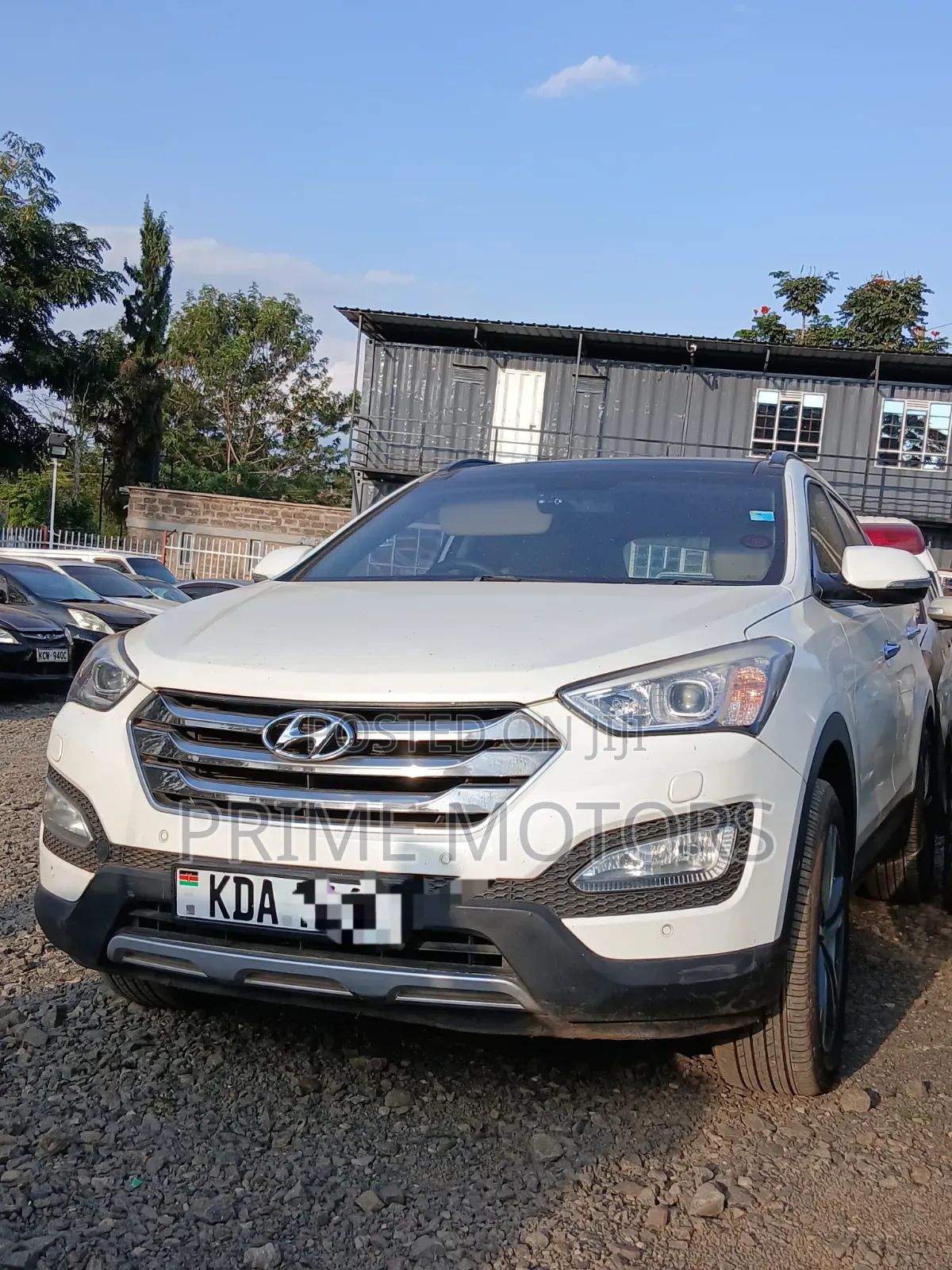 Hyundai Santa Fe 2015 White