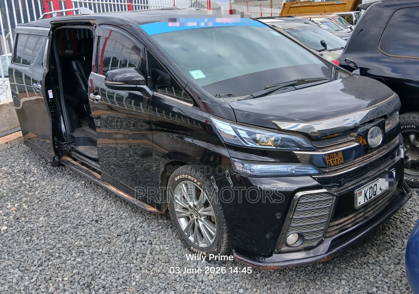 Toyota Alphard 2017 Black