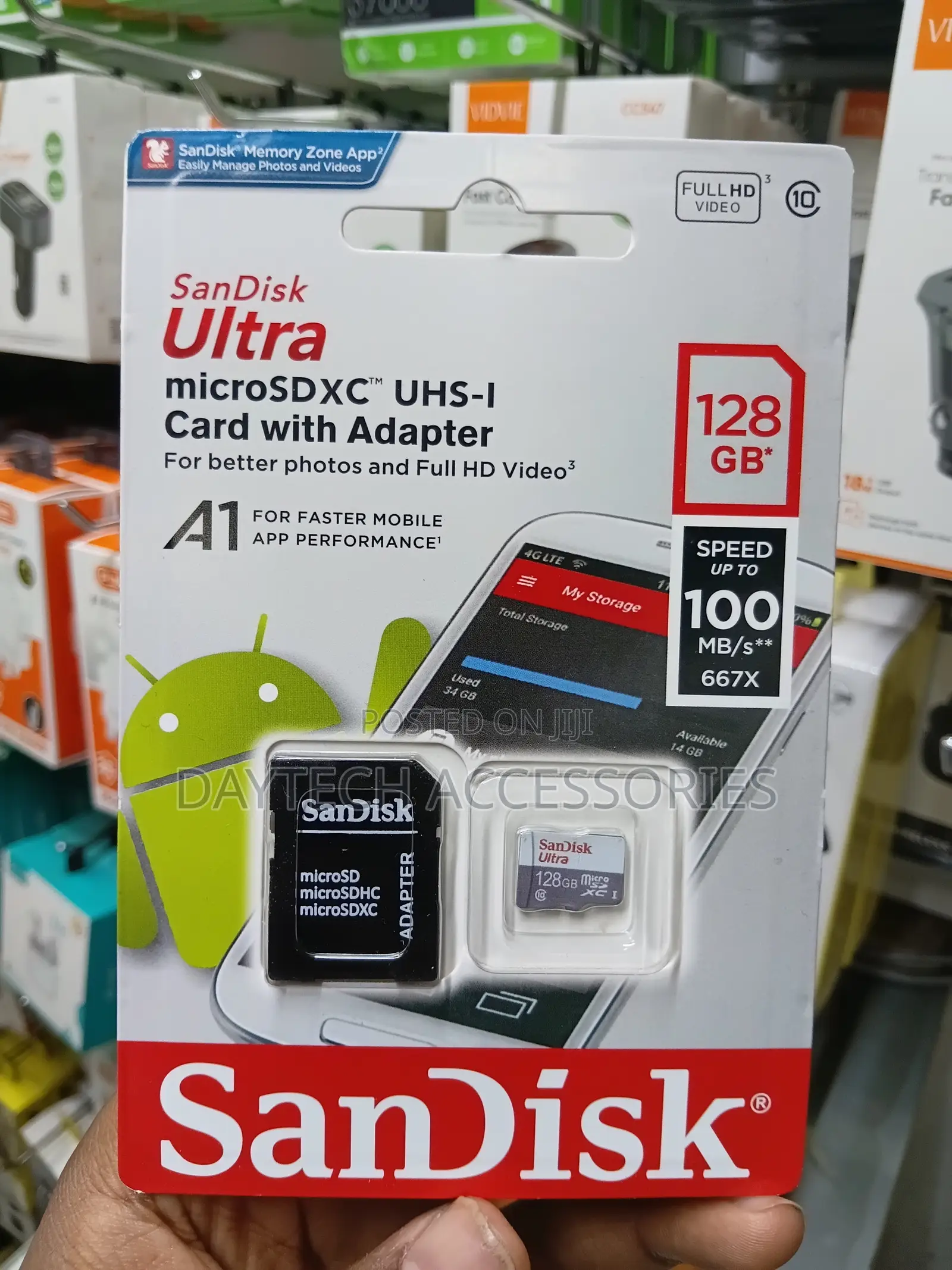 This Is a Sandisk Ultra 128gb Microsdxc Card With Included Sd Adapter.