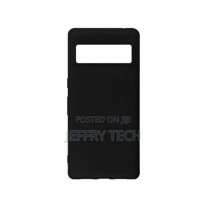 Cases Google Pixel 7a Black Soft Silicone Tpu Phone Cover Protective