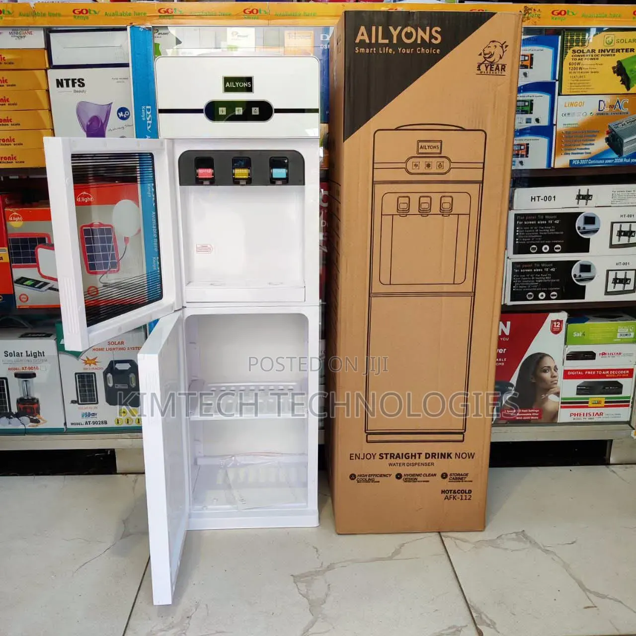 Ailyons 3 Taps Dispenser Hot, Normal and Cold