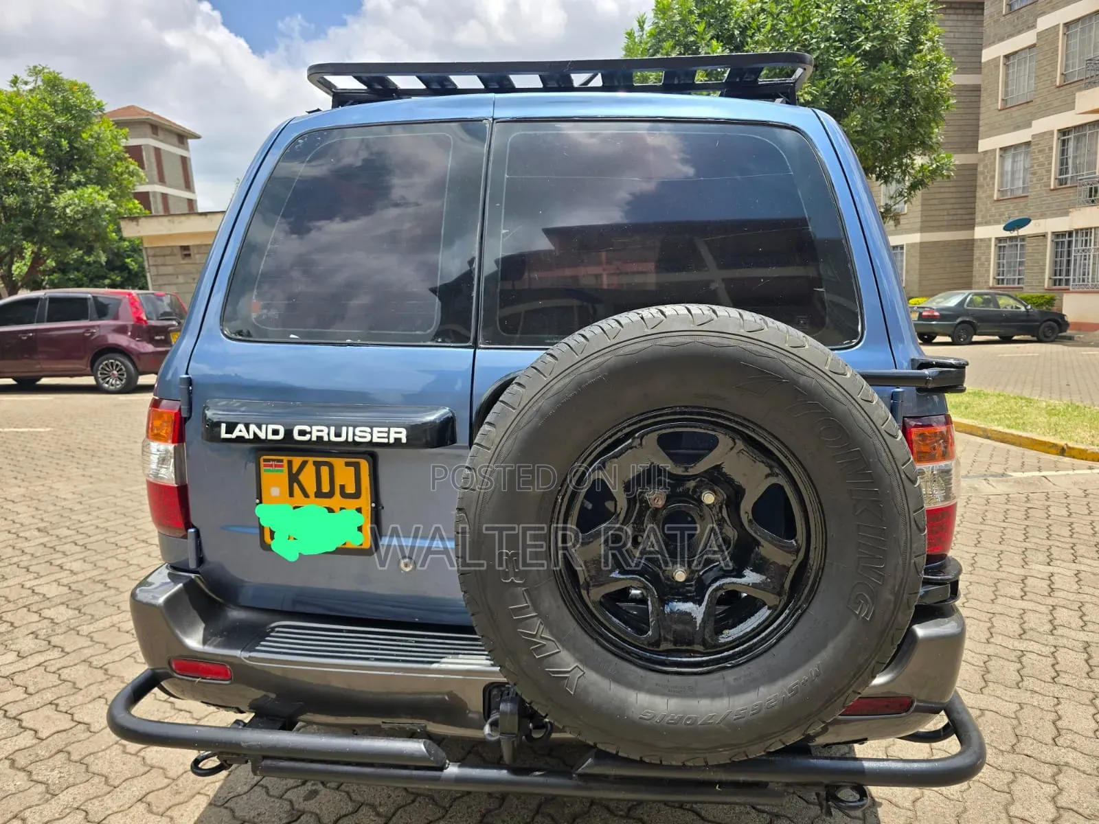Toyota Land Cruiser 100 4.2 2006 Blue