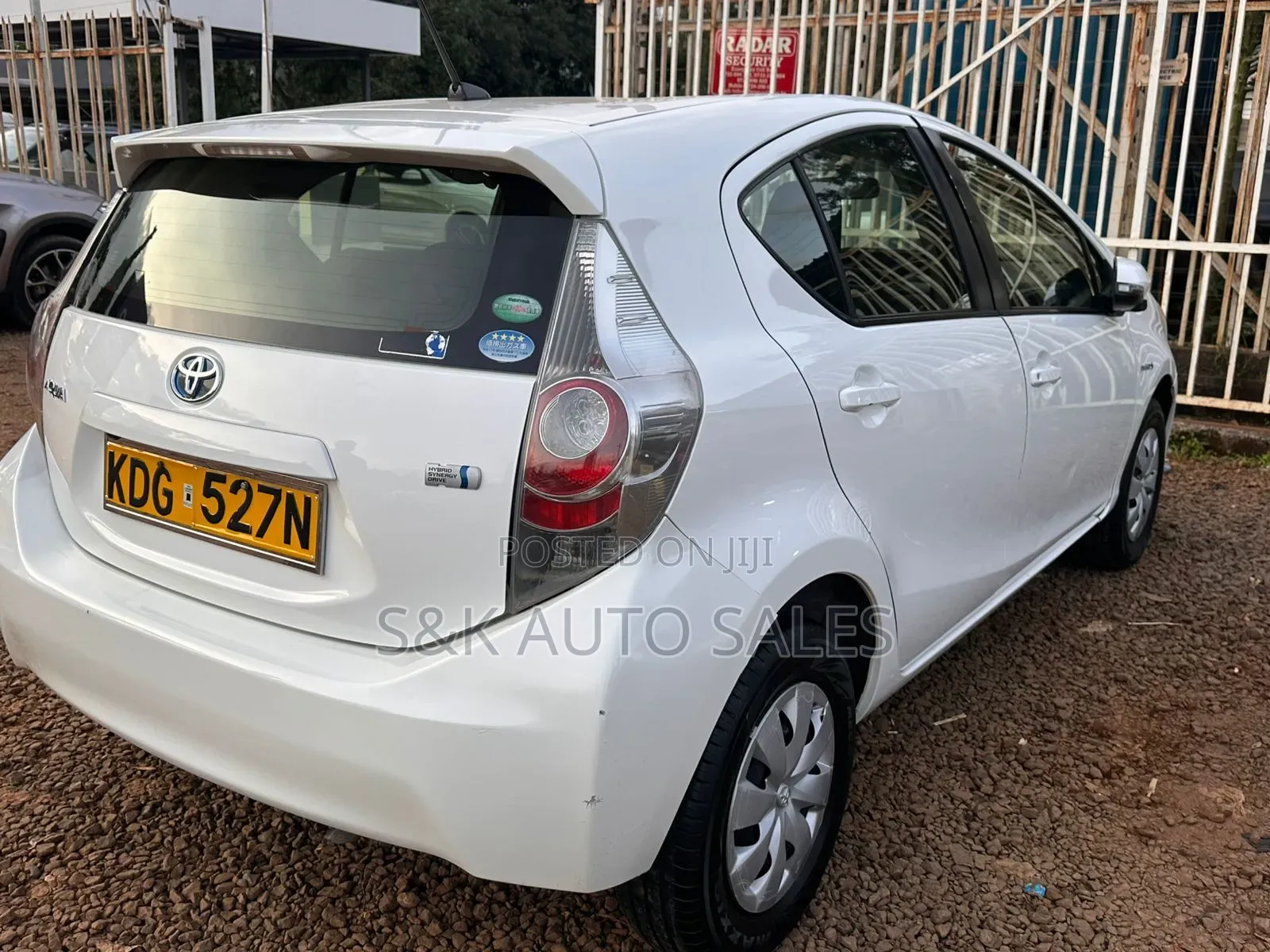 Toyota Aqua 2014 White