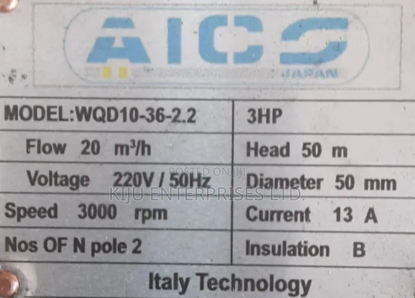 3hp Submersible Sewage Pump for Muddy Water Mining Applications