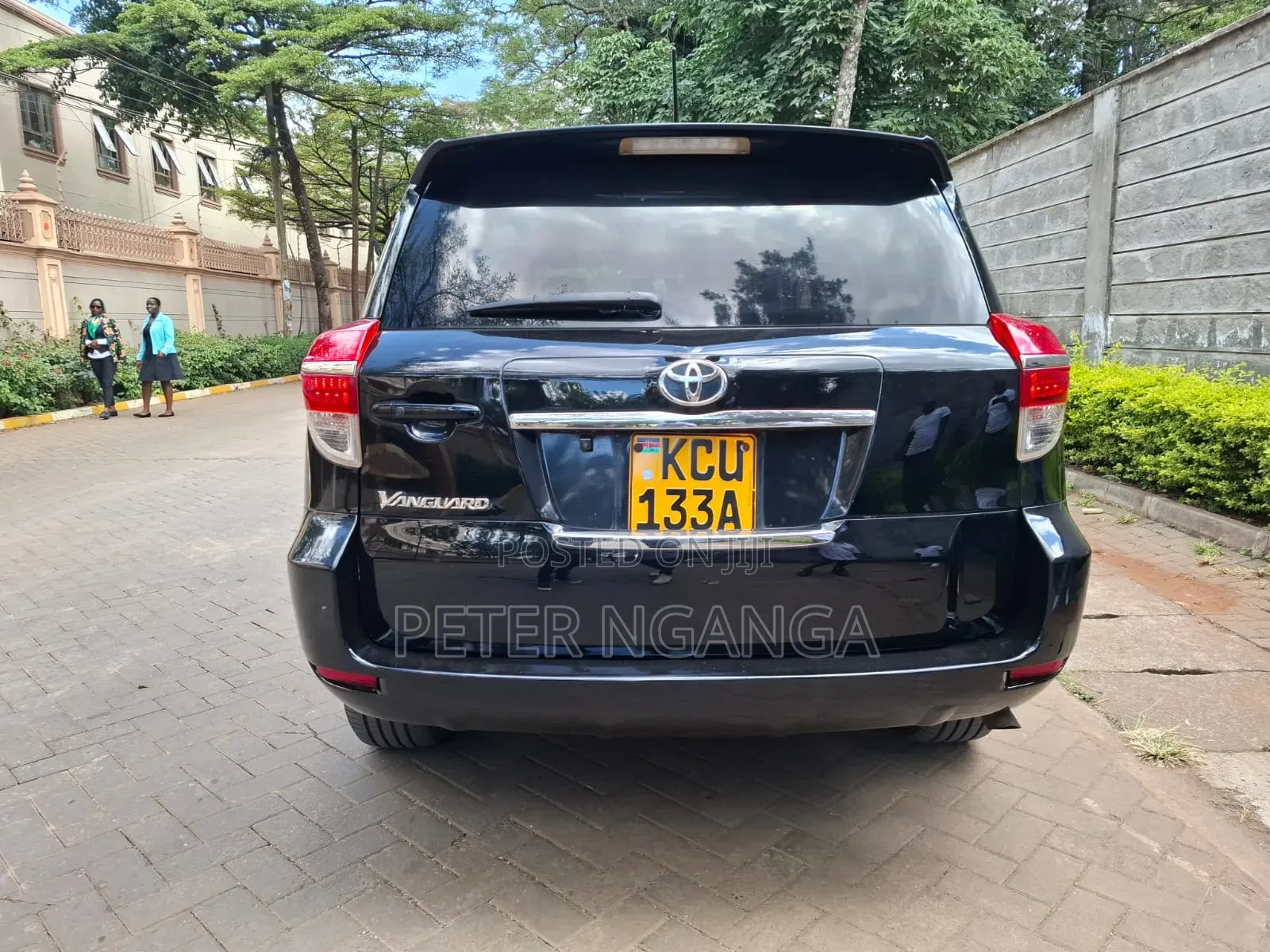Toyota Vanguard 2012 Matt Black