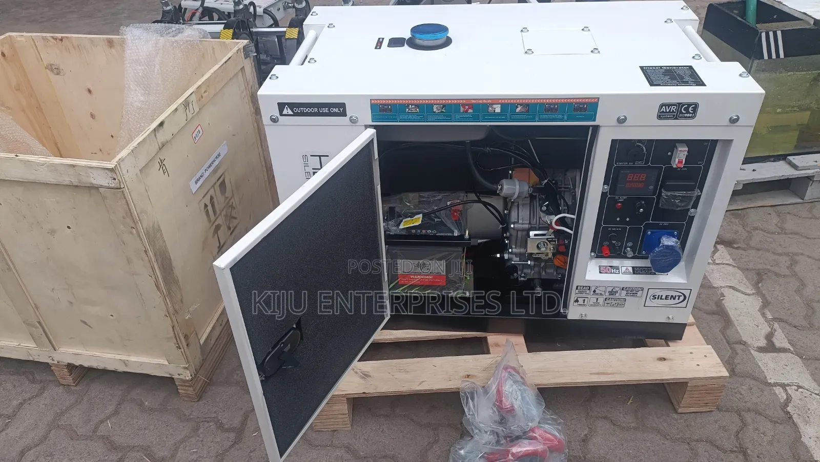 10kva Pulsar Silent Diesel Generator With Ats – Single Phase