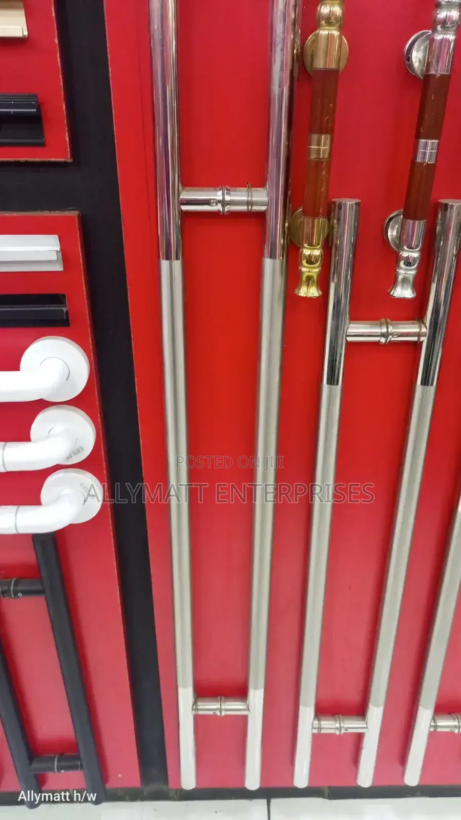 Stainless Door Handle Set 120inches