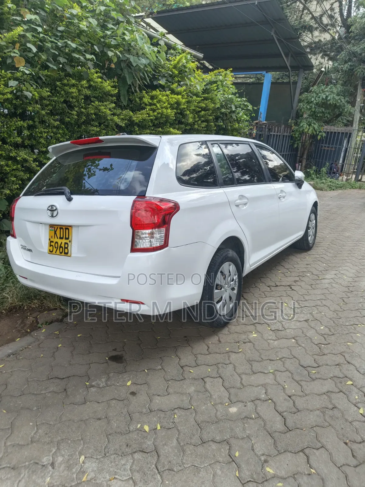 Toyota Corolla Fielder 2014 White