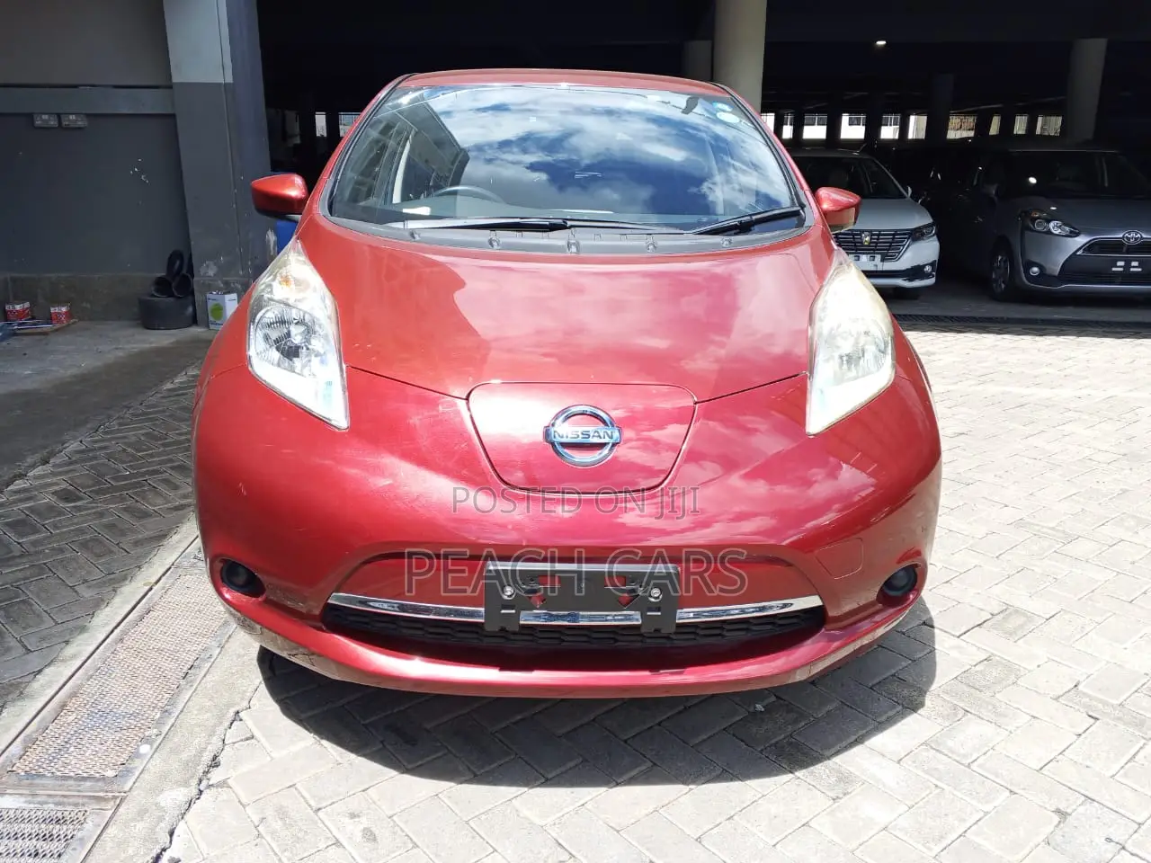 Nissan Leaf S 2015 Red