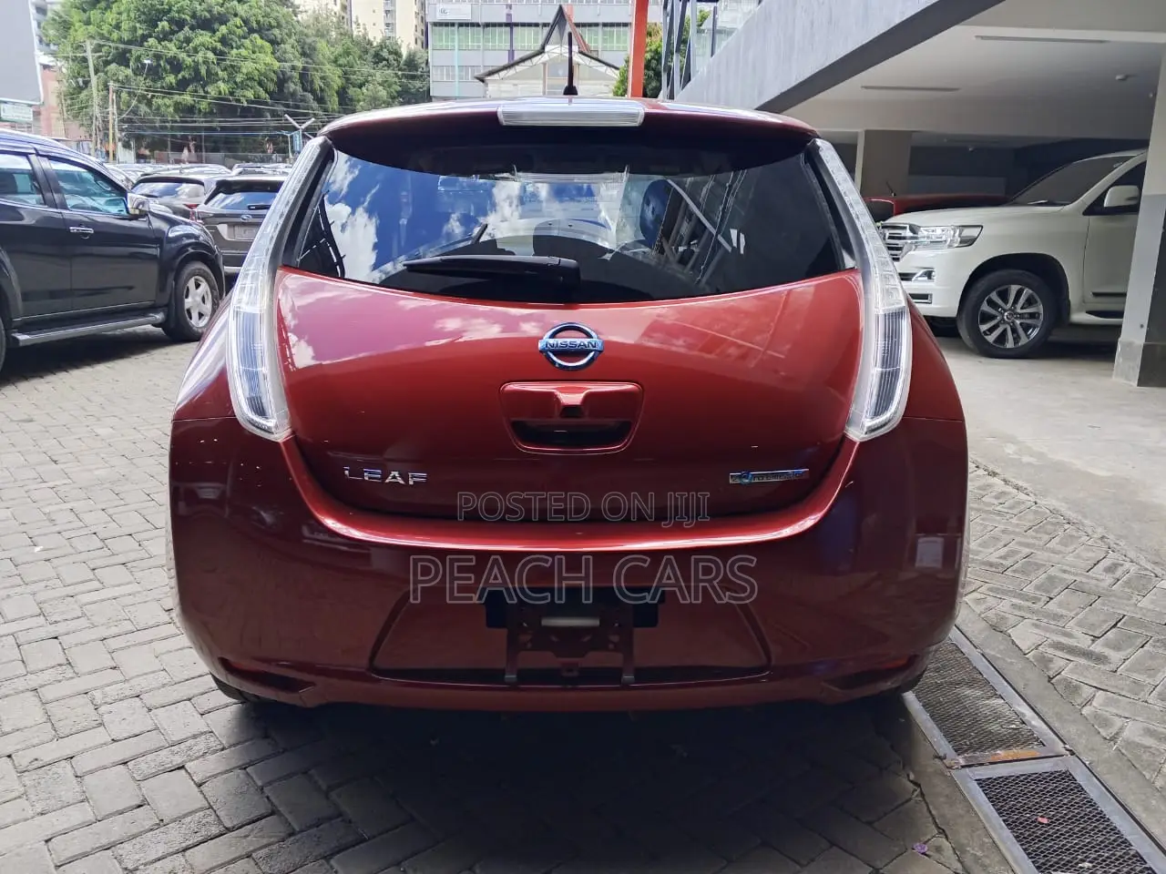 Nissan Leaf S 2015 Red