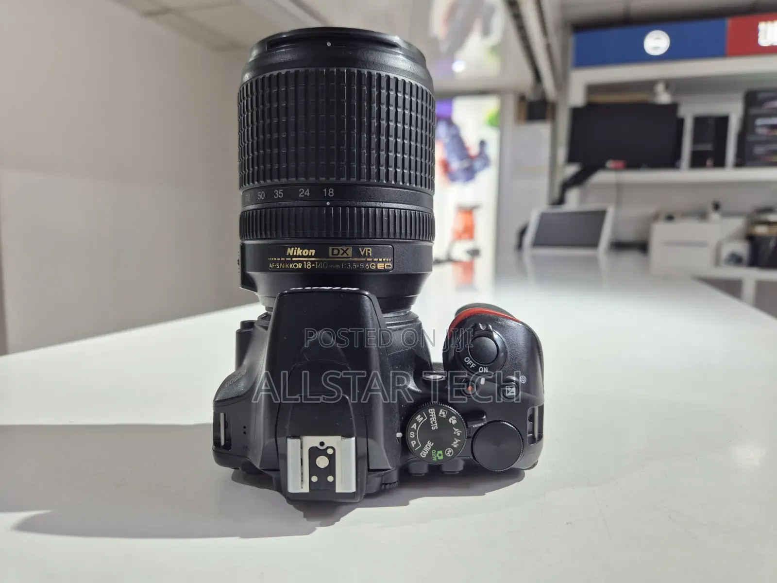 Nikon D3500 With 18-140mm Charger Strap and Battery Included.