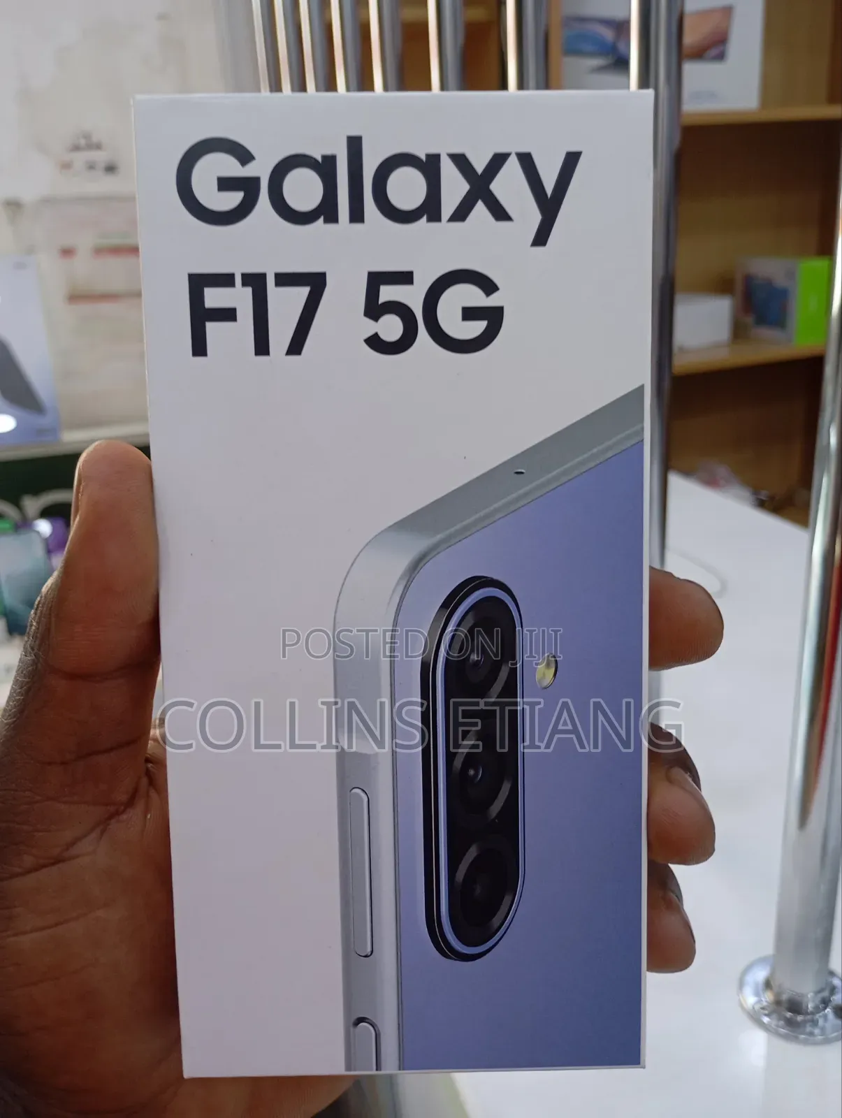 New Samsung Galaxy F17 5G 128 GB Blue