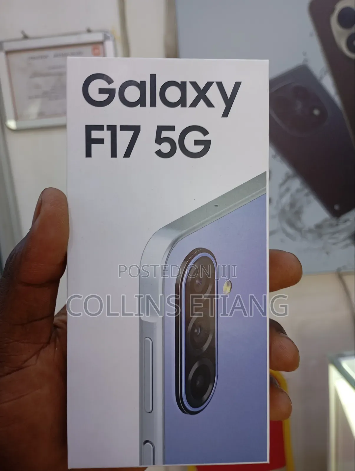 New Samsung Galaxy F17 5G 128 GB Blue