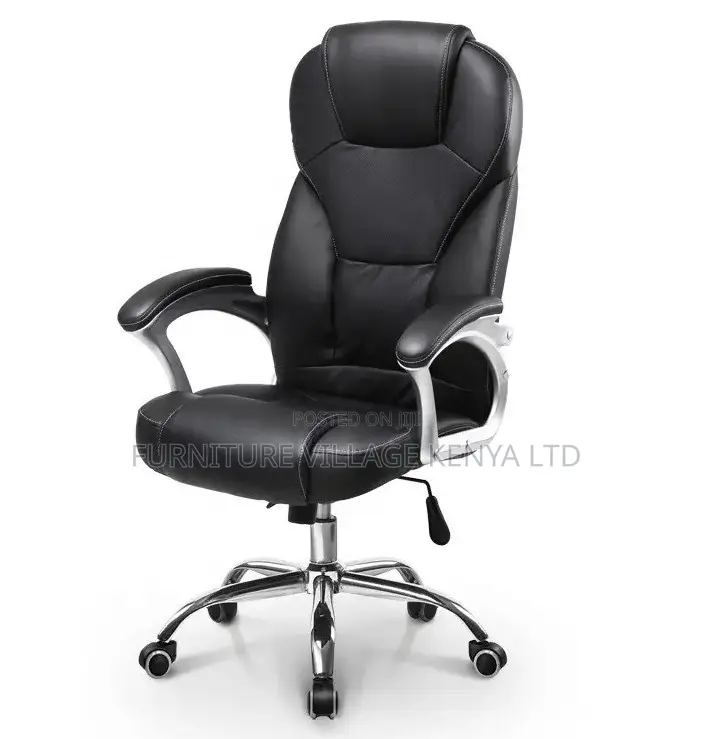 Office Chair;Ergonomic Leather Swivel Chair