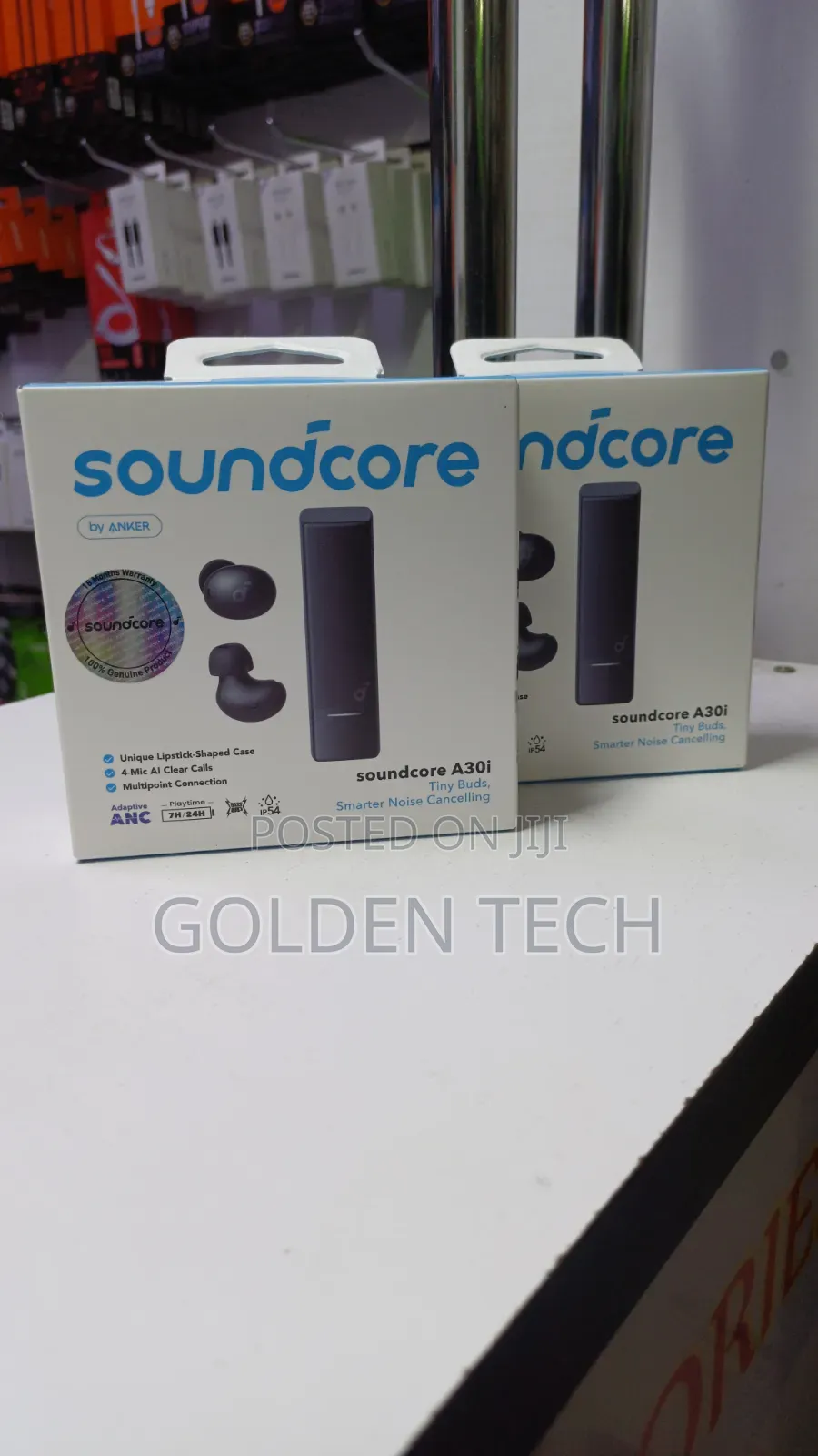 Anker Soundcore A30i Earbuds Bluetooth 5.4 Fast Charging