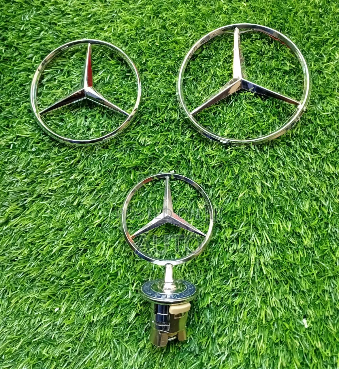 Mercedes Hood Grille Bonnet Emblem Logo – Front Star Badge