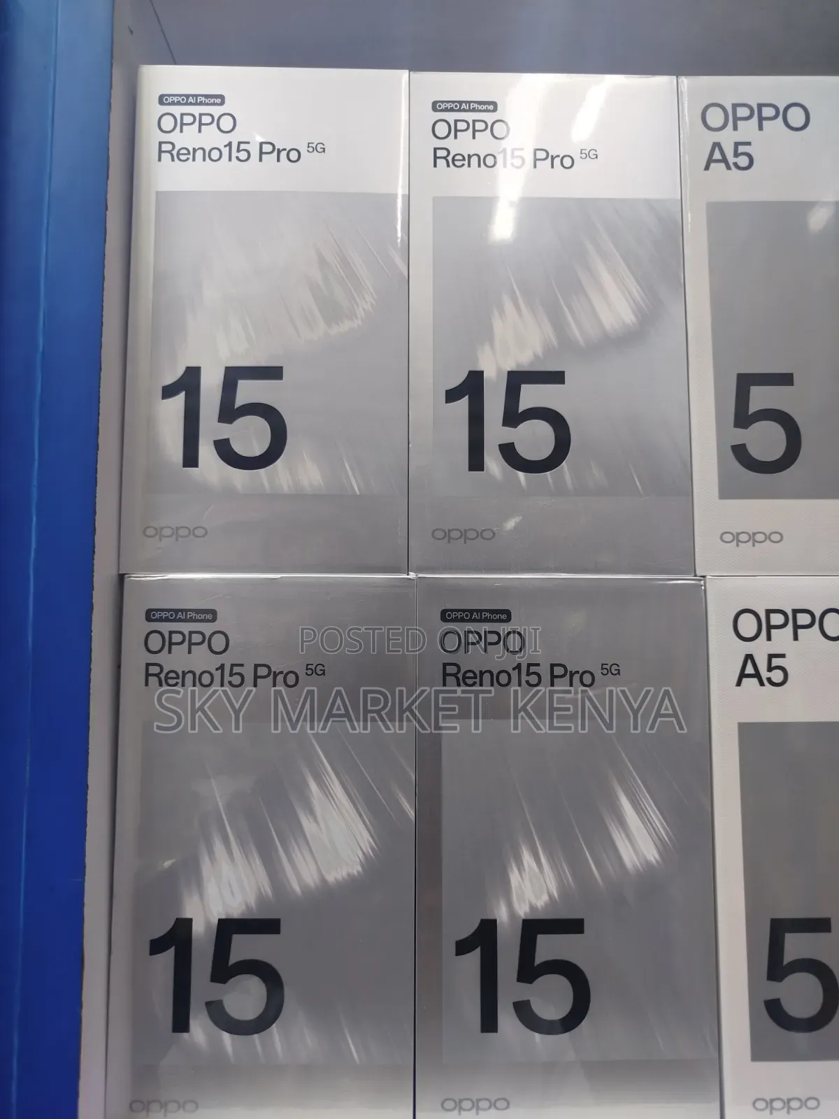 New Oppo Reno15 Pro 5G 512 GB Blue