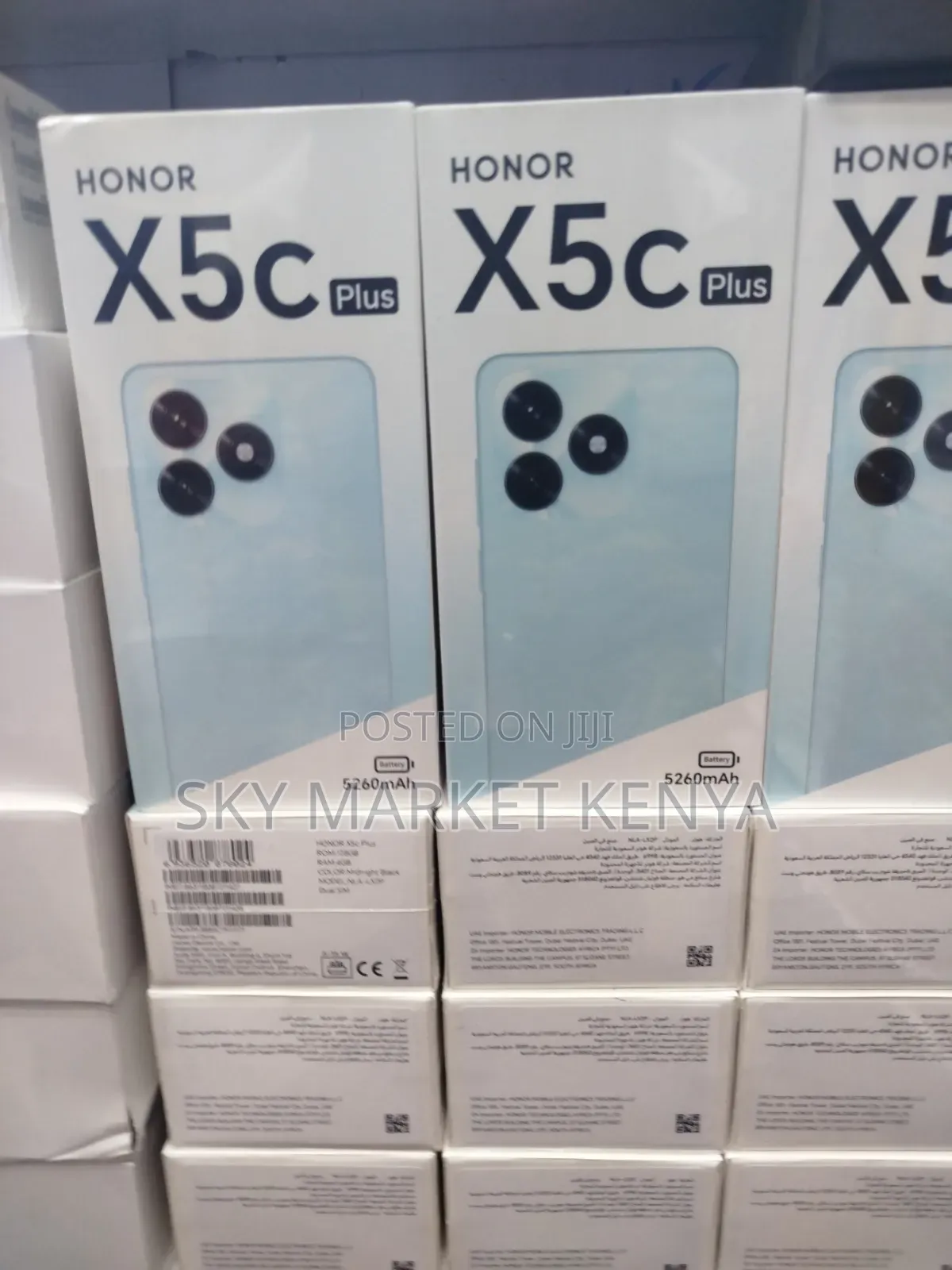 New Honor X5c Plus 128 GB Black