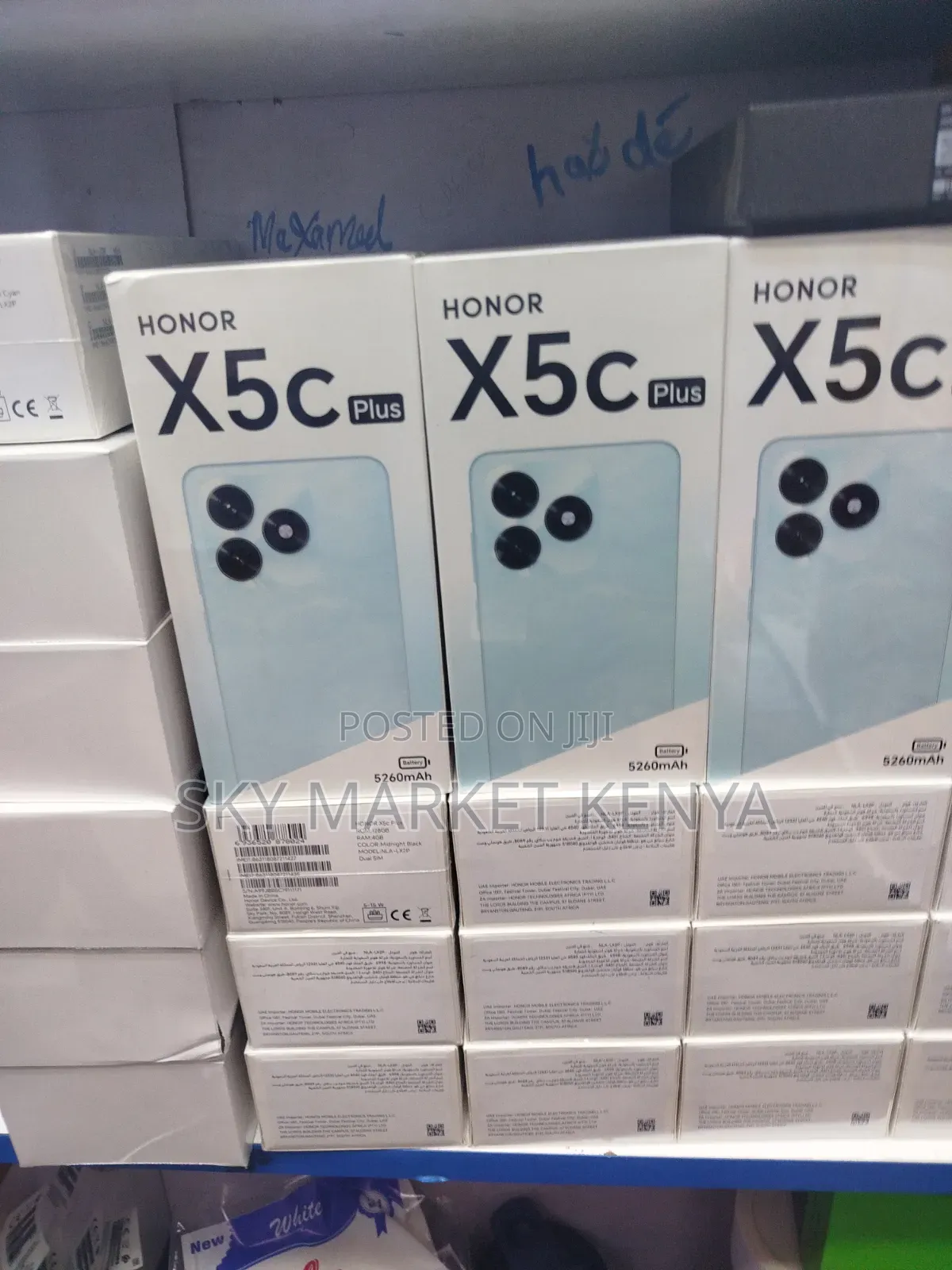 New Honor X5c Plus 128 GB Black
