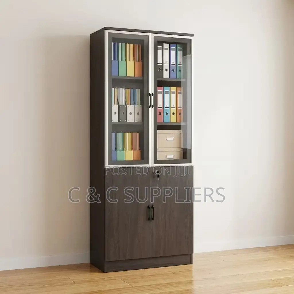 2-Door Wood Executive Cabinet