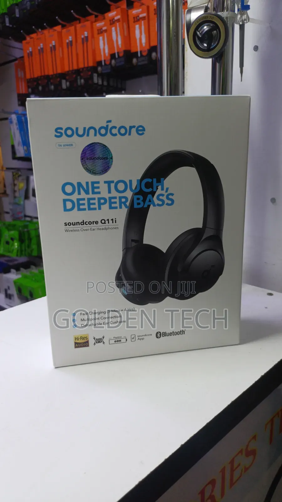 Anker Soundcore Q11i Wireless Over‐Ear Headphones