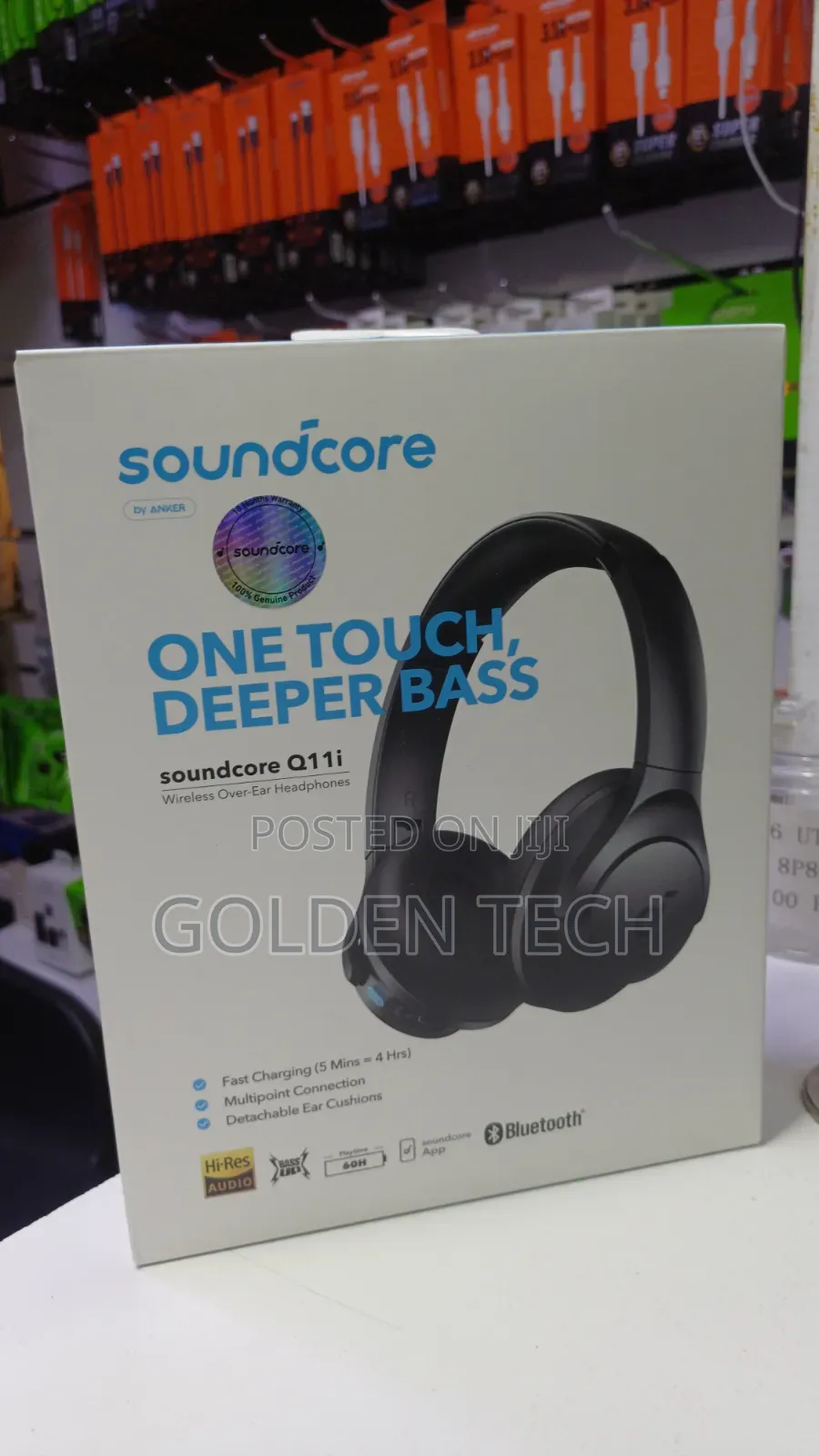 Anker Soundcore Q11i Wireless Headset Enc 60 Hours Battery Life