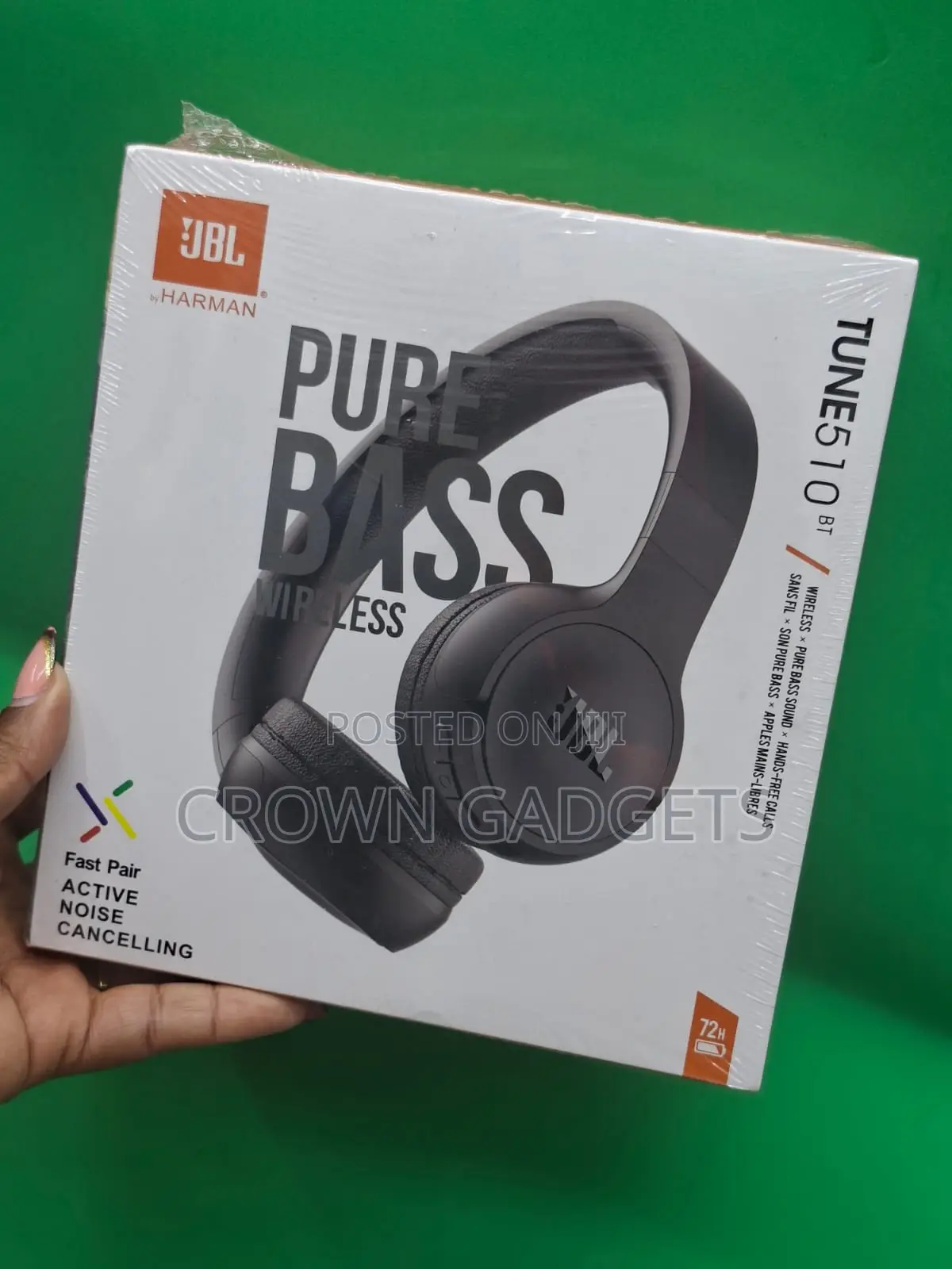 JBL Tune 510bt Pure Bass Wireless Headset With Fast Pair